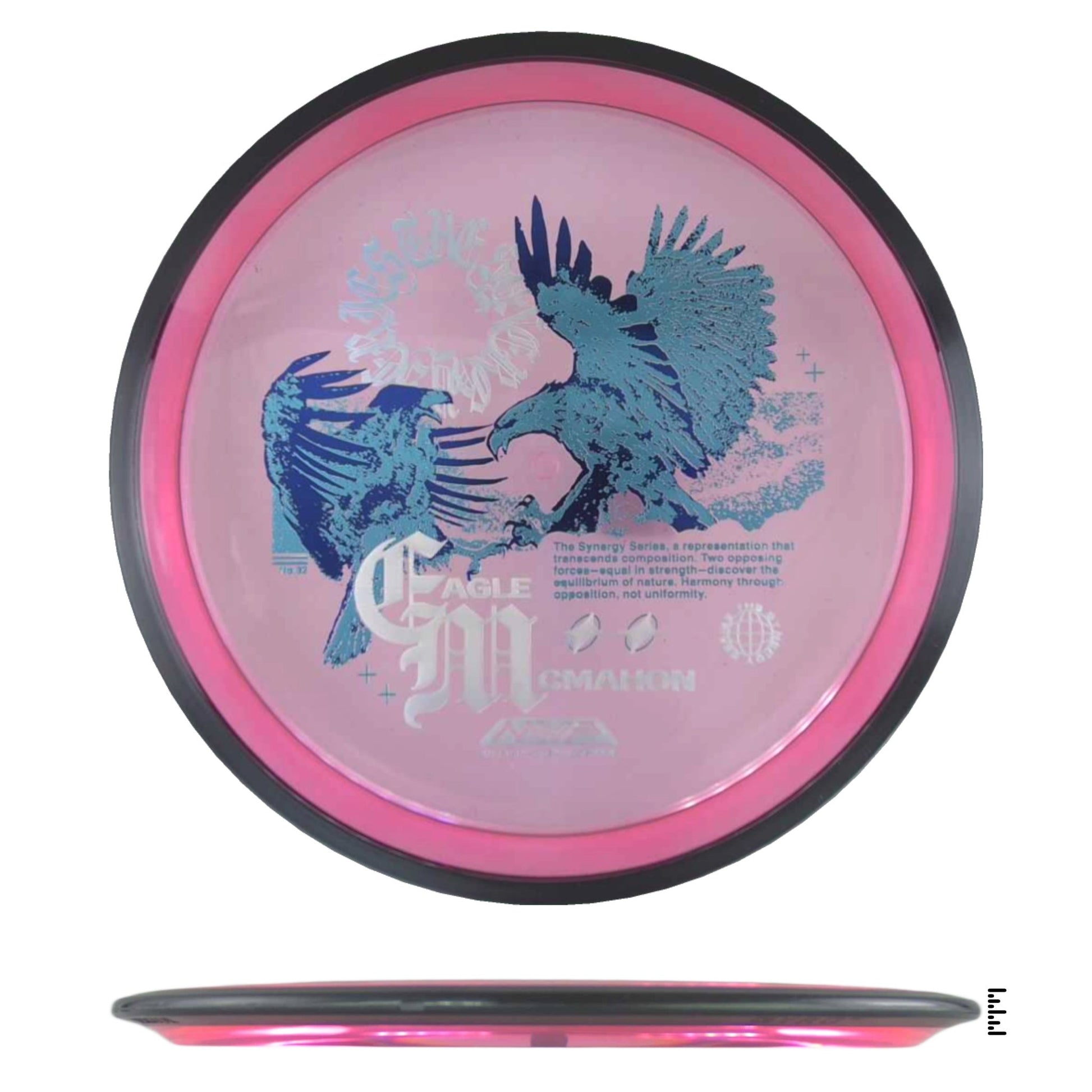 MVP Disc Sports Proton Resistor - Eagle McMahon Synergy Series - Pink - Powergrip USA