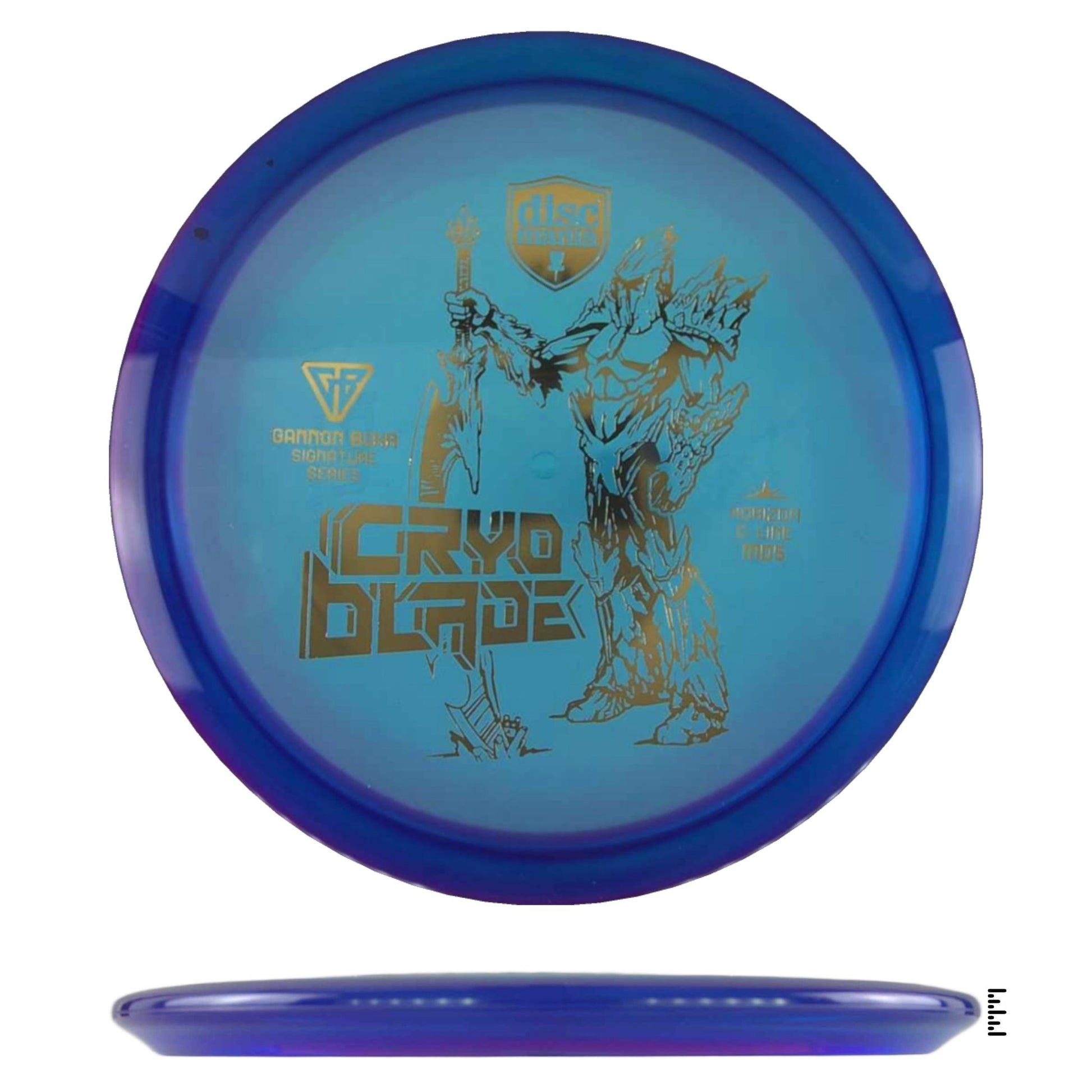 Discmania Horizon C - Line MD5 Cryo Blade - Gannon Buhr Signature Series - Blue / Violet - Powergrip USA