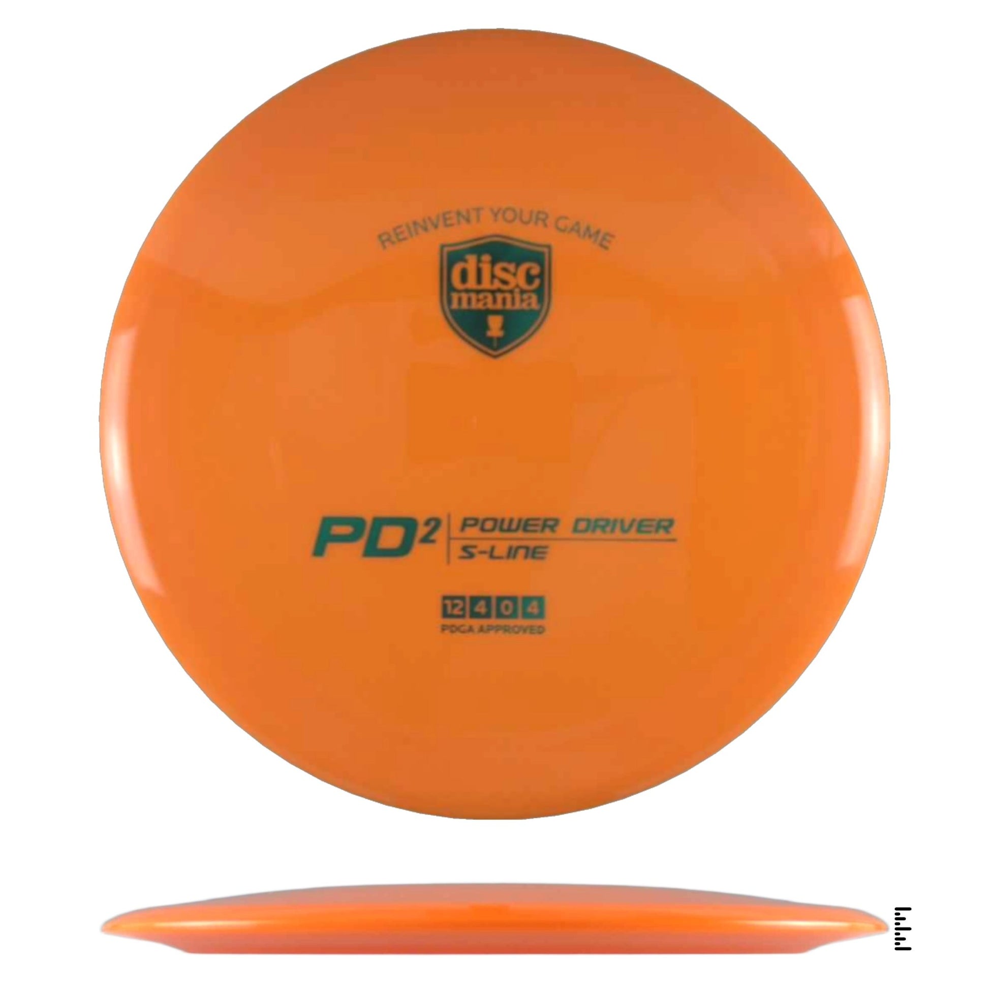 Discmania S - Line PD2 - Orange - Powergrip USA