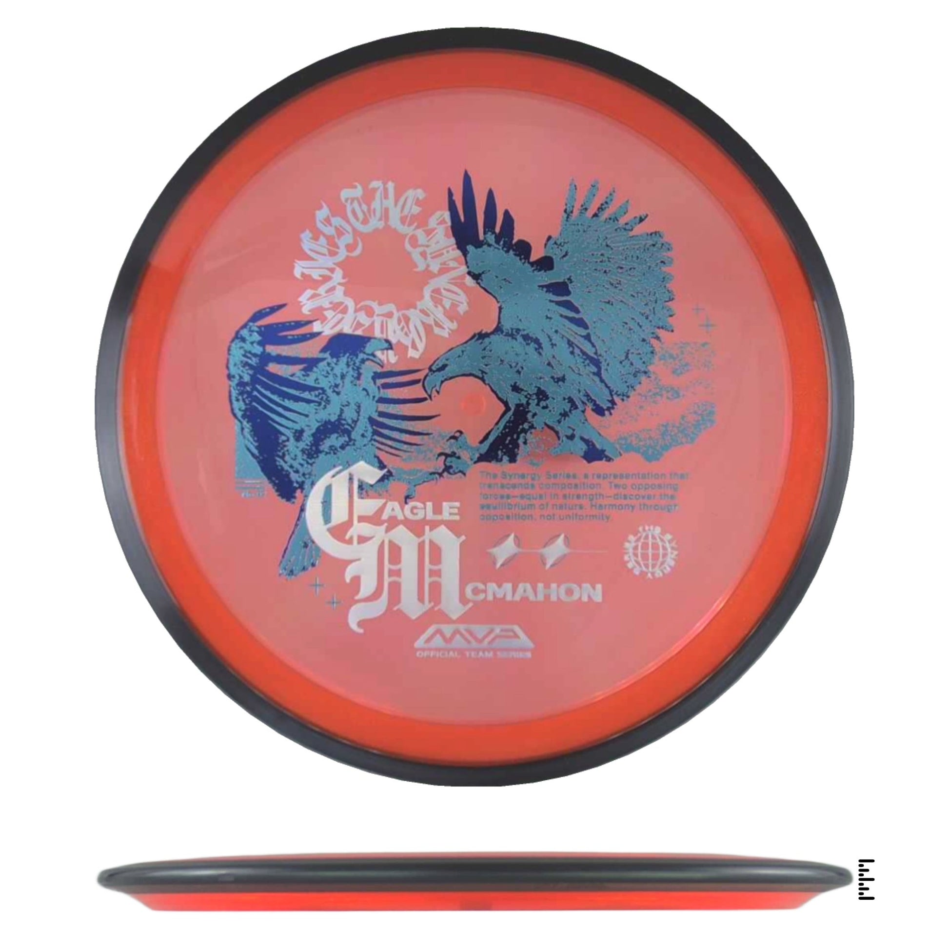 MVP Disc Sports Proton Resistor - Eagle McMahon Synergy Series - Dark Orange - Powergrip USA