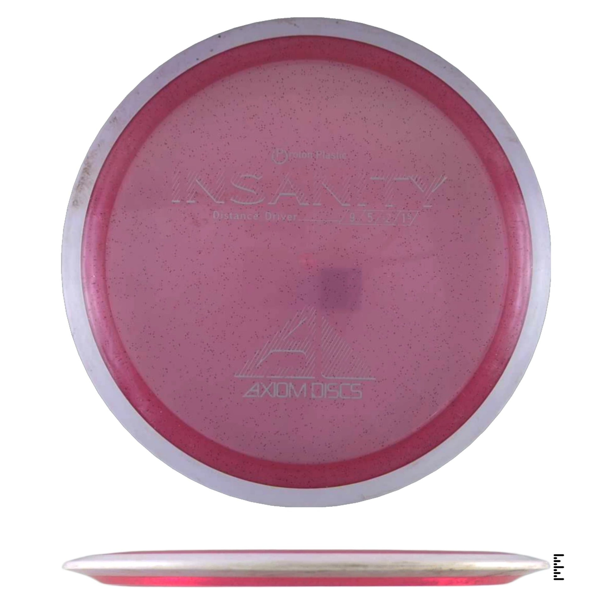 Axiom Discs Proton Insanity - Used - Red - Powergrip USA