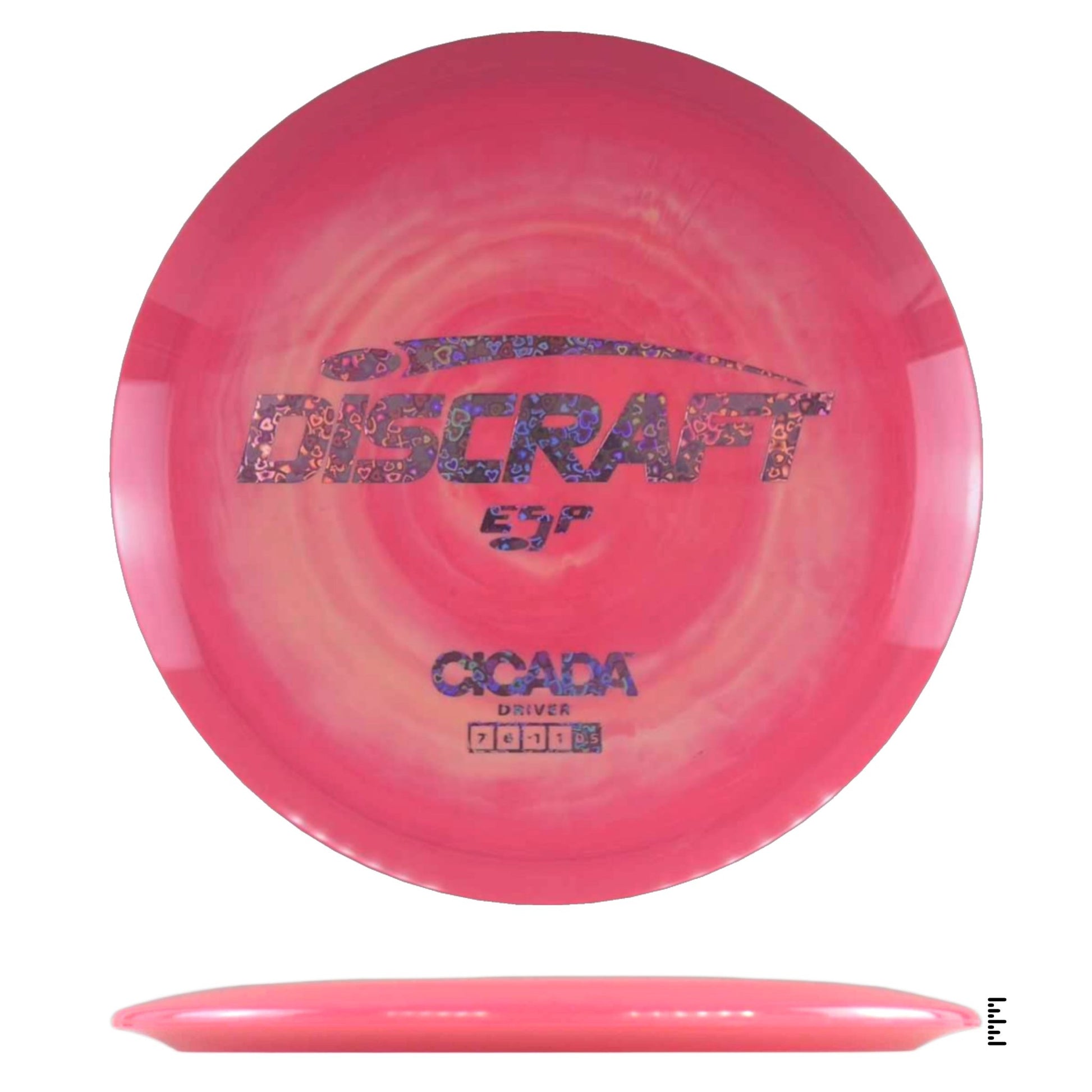 Discraft ESP Cicada - Light Red - Powergrip USA