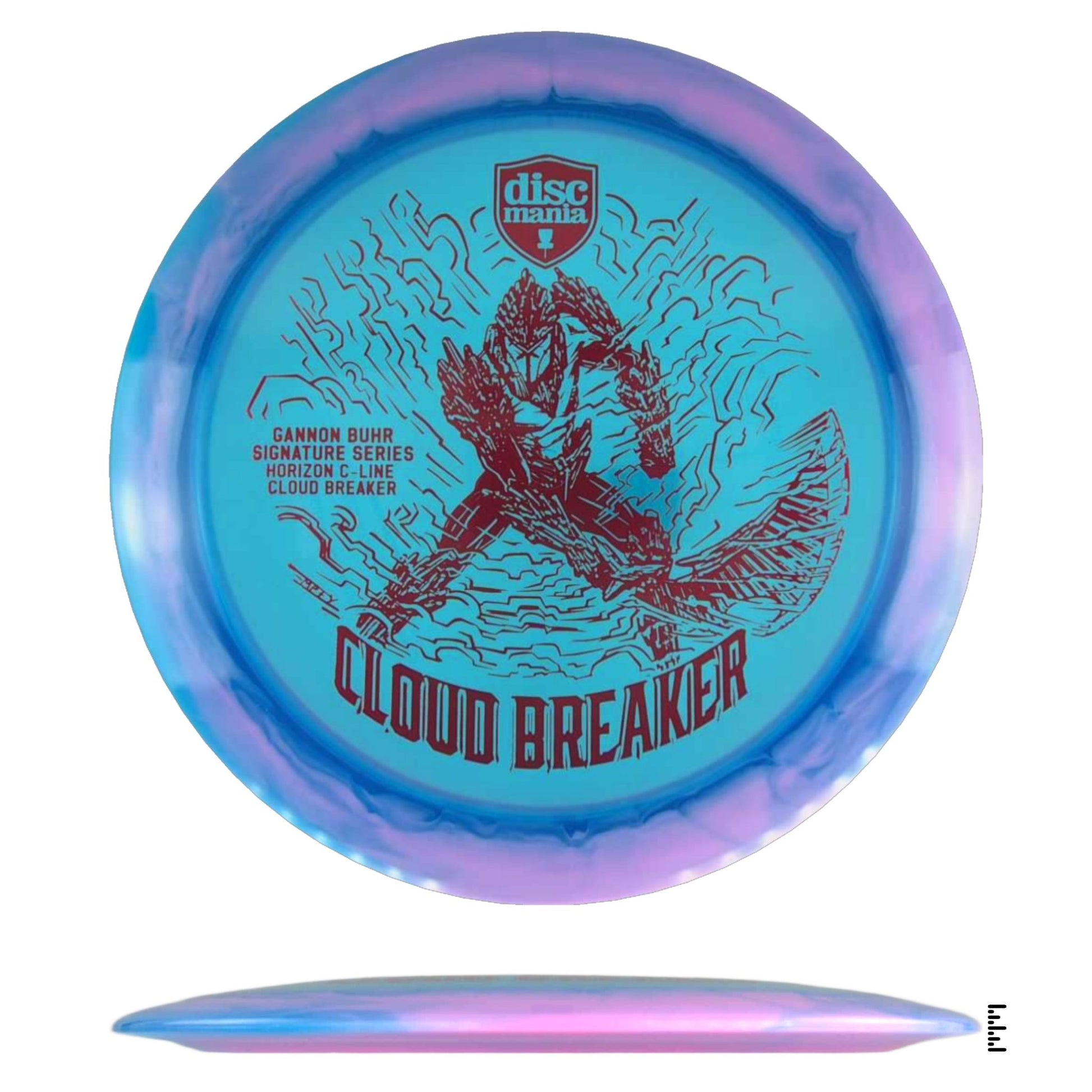 Discmania Horizon C - Line Cloud Breaker - Gannon Buhr Signature Series - Blue / Pink - Powergrip USA