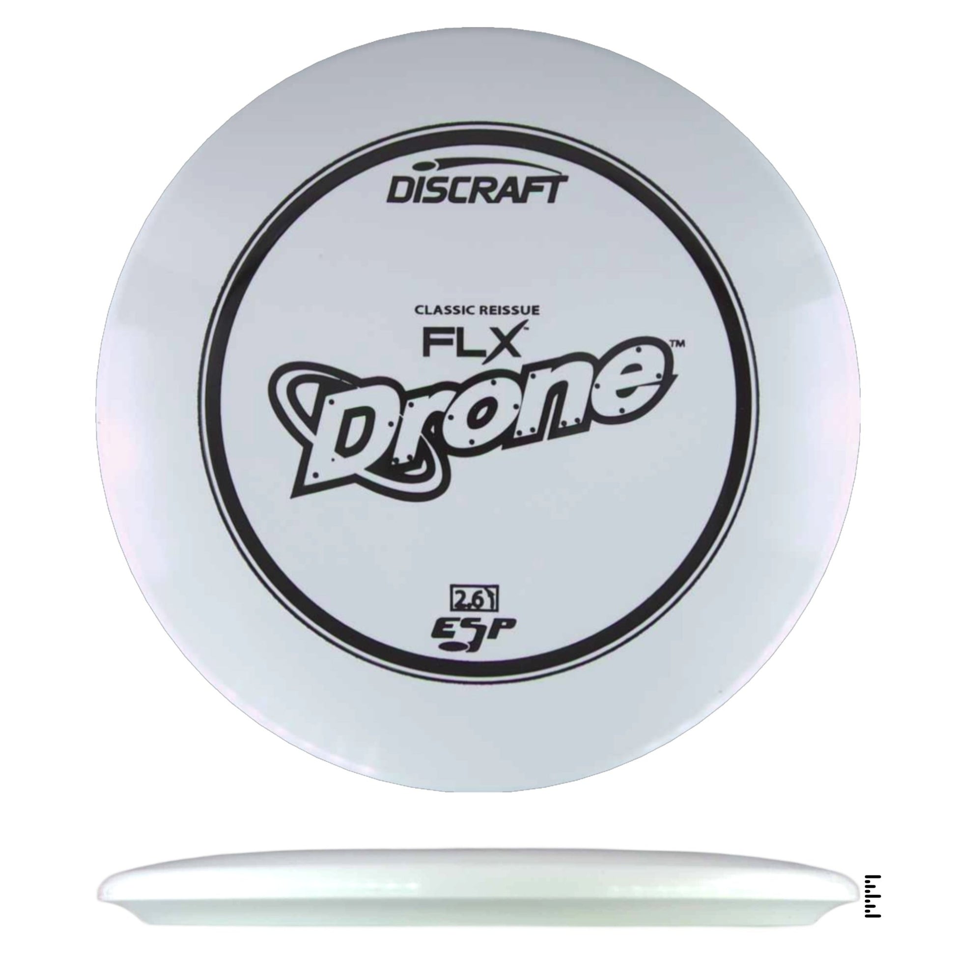 Discraft ESP FLX Drone - Classic Reissue - White - Powergrip USA