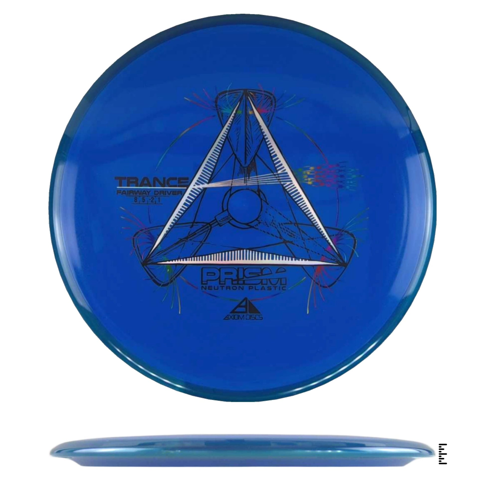 Axiom Discs Prism Neutron Trance - Blue / Blue - Powergrip USA