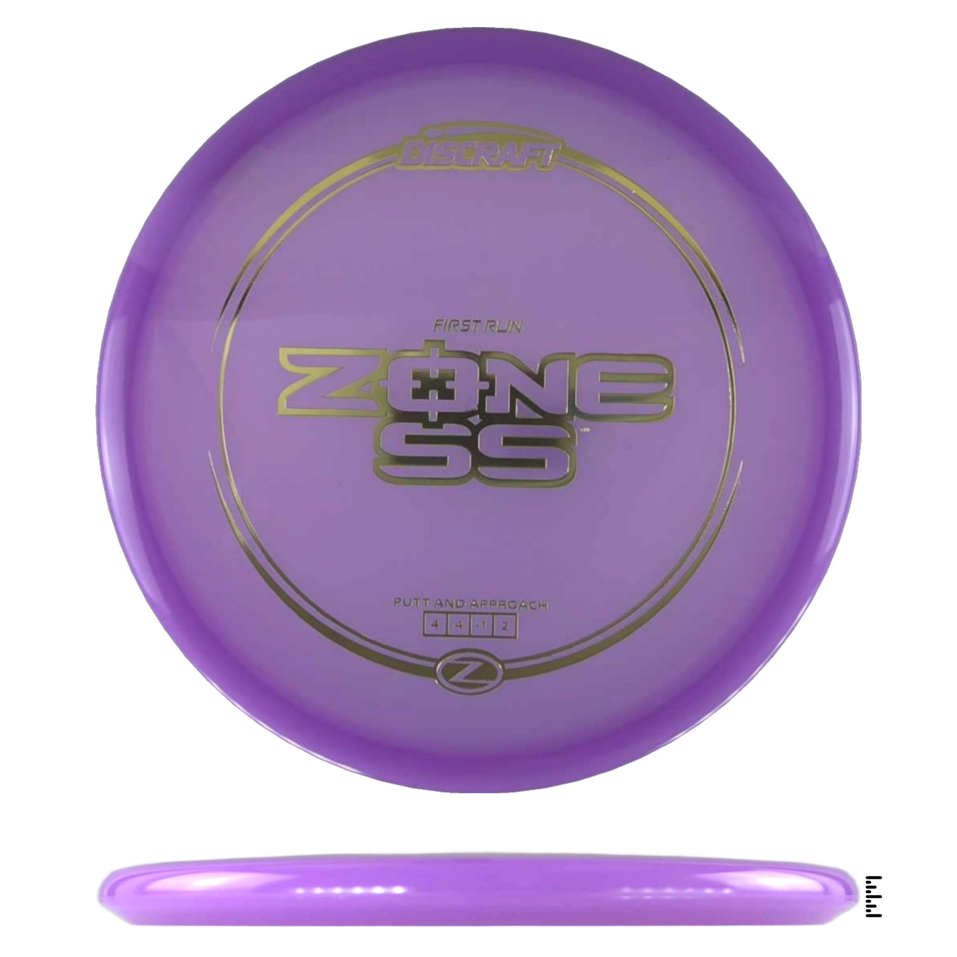 Discraft Z Line Zone SS - First Run - Plum - Powergrip USA