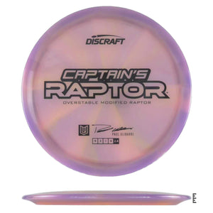 Z Swirl Captain's Raptor - 2025 Edition - Pink - Powergrip USA