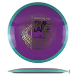 Axiom Discs Simon Line Neutron Time - Lapse Factory Misprint - Violet / Turquoise - Powergrip USA