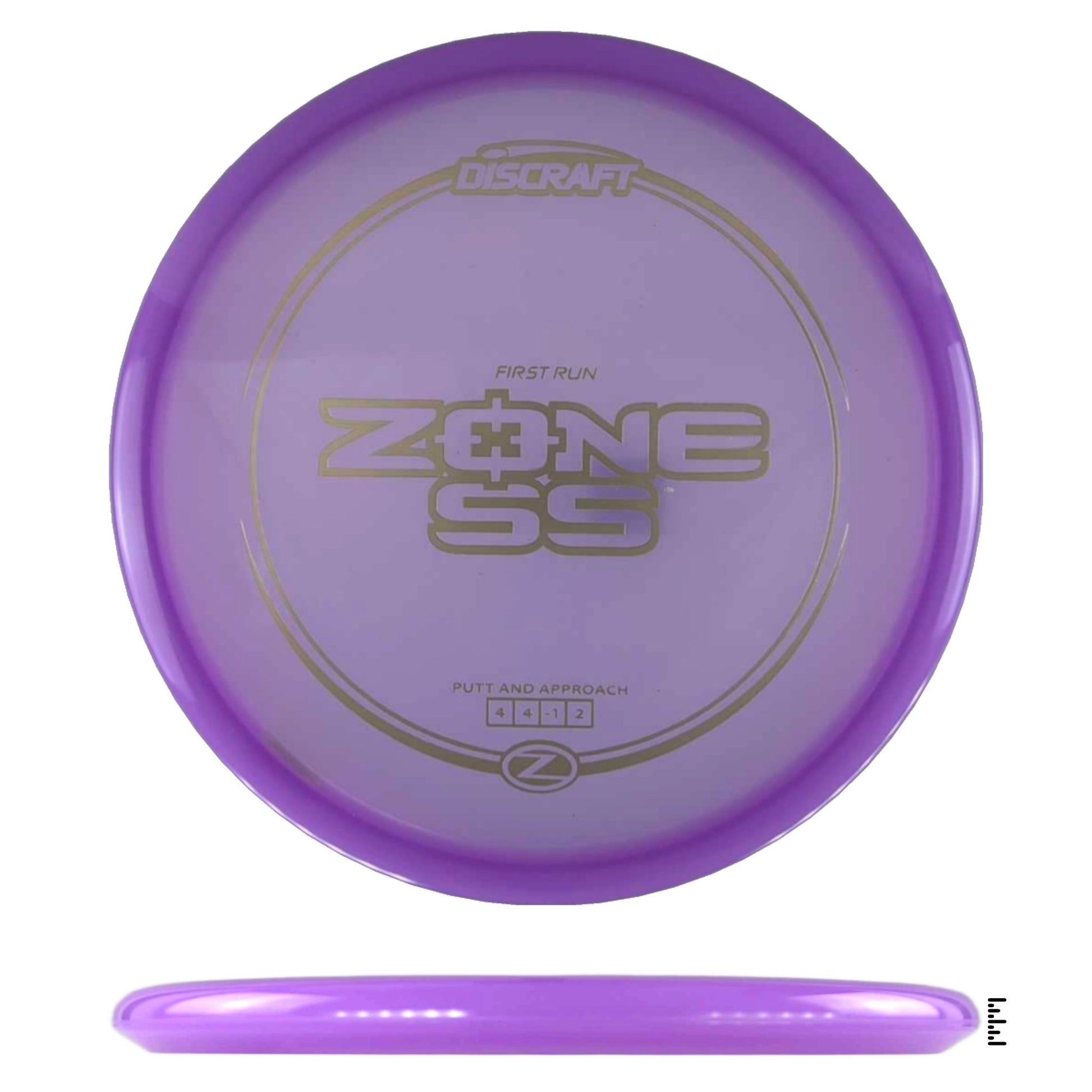 Discraft Z Line Zone SS - First Run - Plum - Powergrip USA