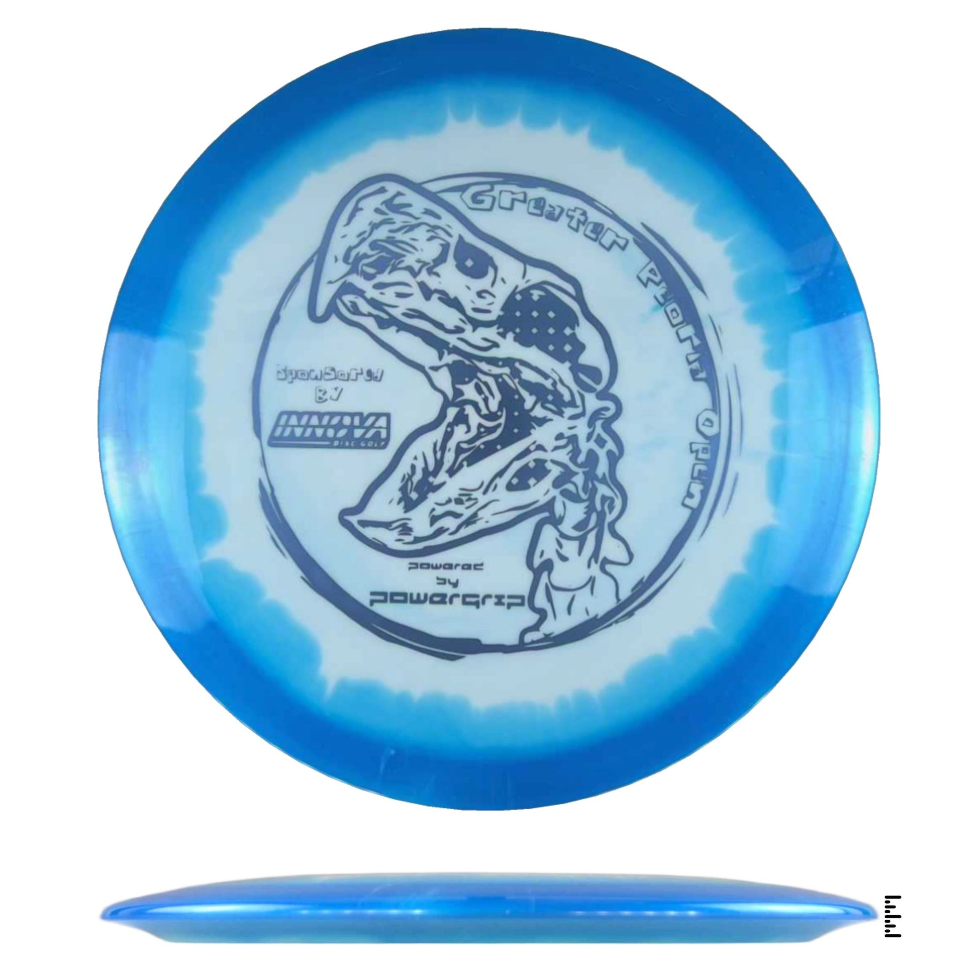 Innova Halo ThunderBird - 2024 Greater Peoria Open - White / Blue - Powergrip USA