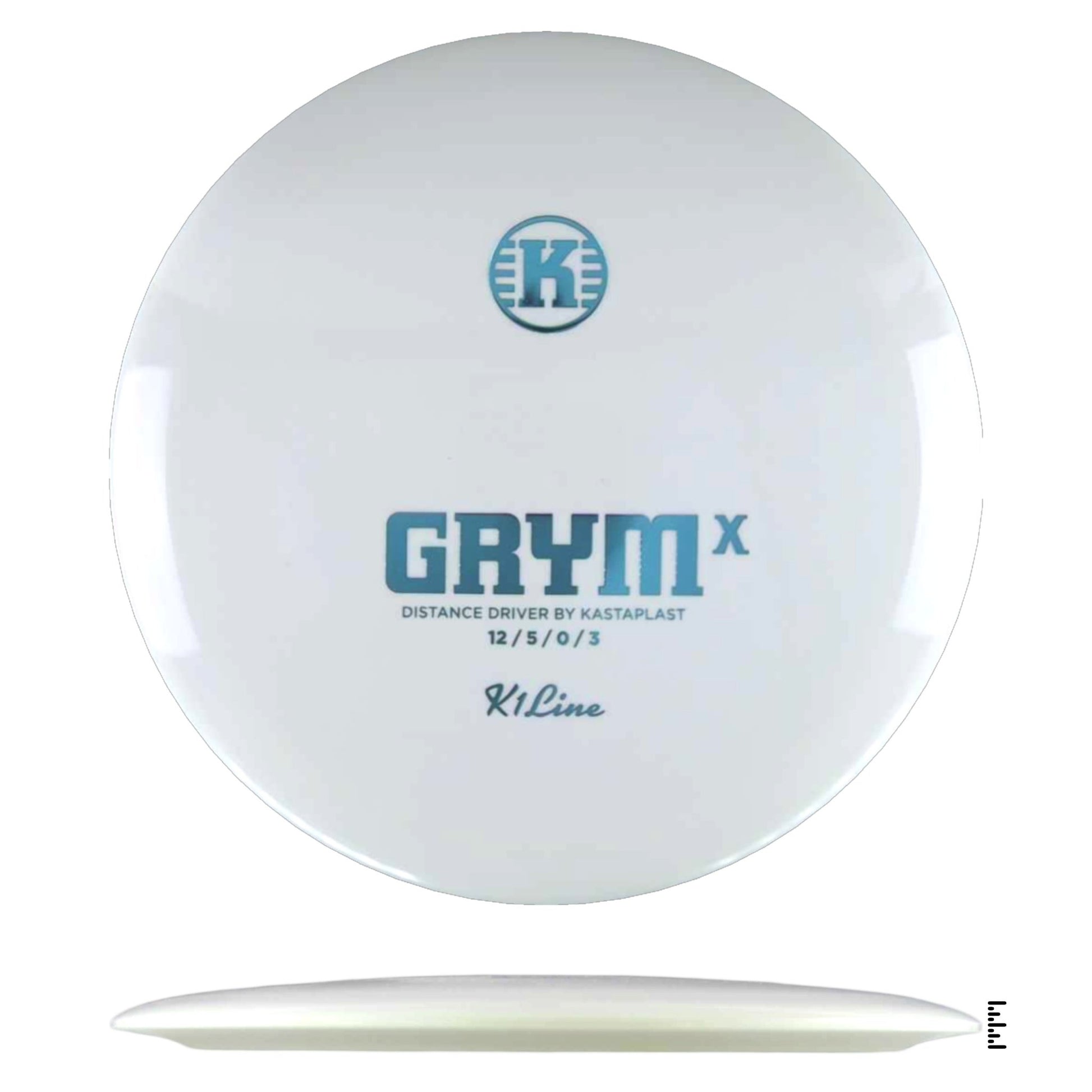 Kastaplast K1 Grym X - White - Powergrip USA