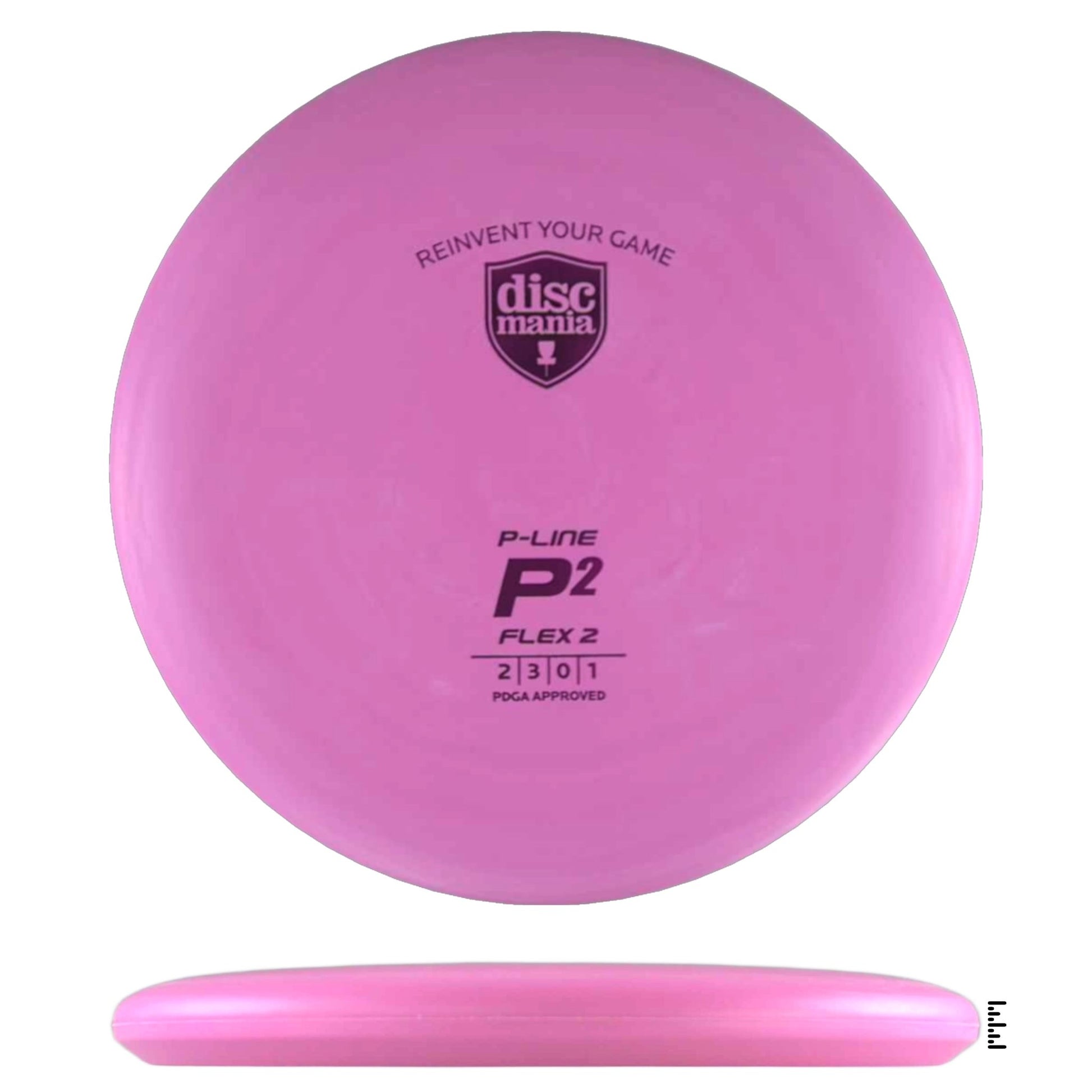 Discmania P - Line Flex 2 P2 - Pink - Powergrip USA