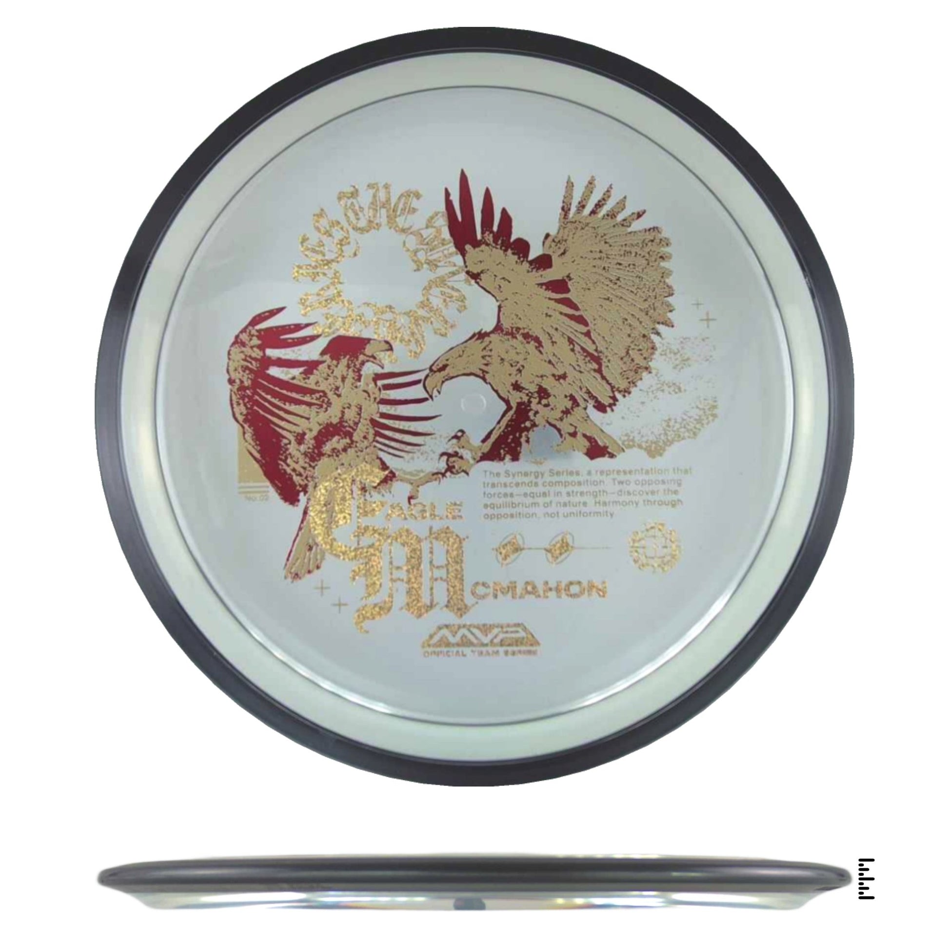 MVP Disc Sports Proton Resistor - Eagle McMahon Synergy Series - Clear - Powergrip USA
