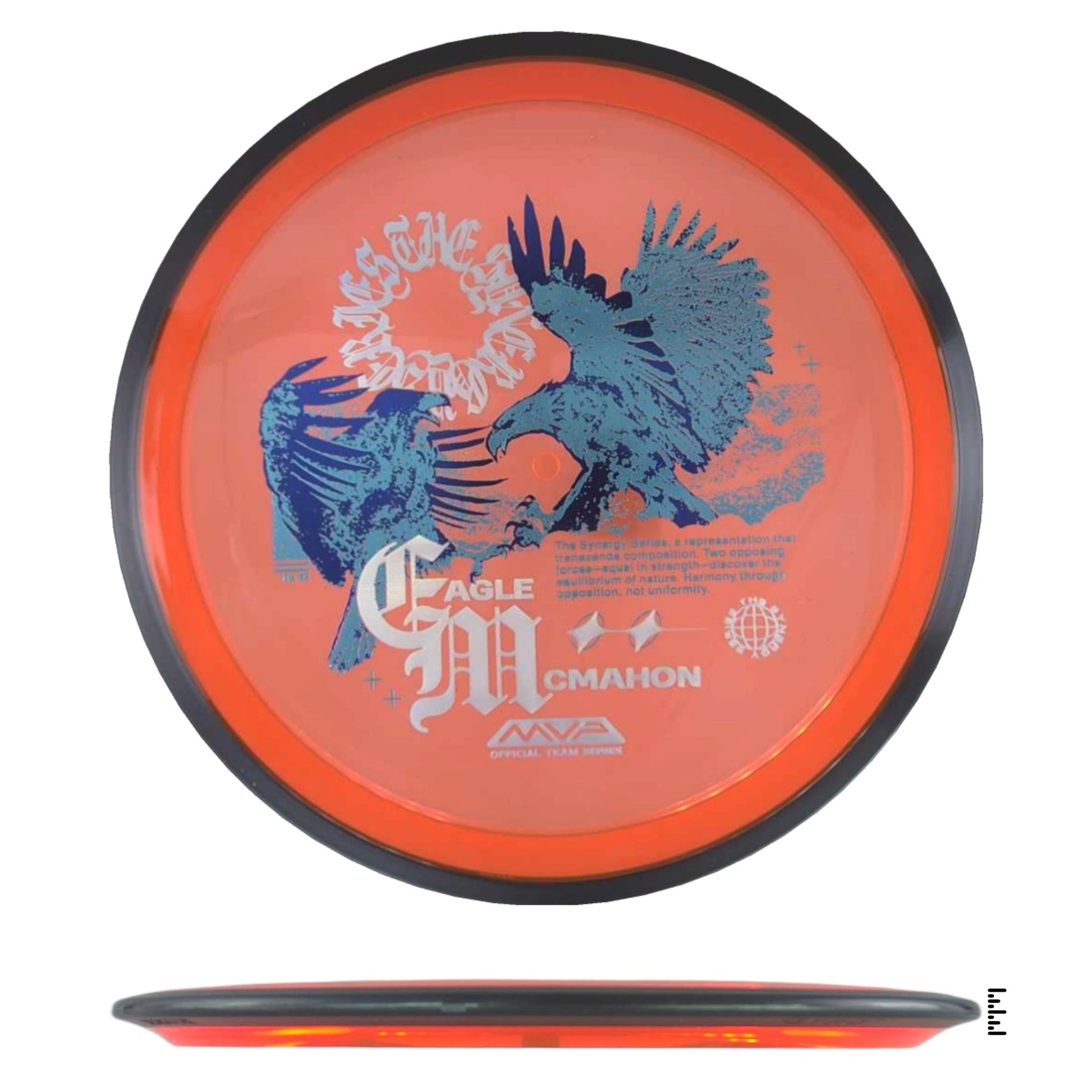 MVP Disc Sports Proton Resistor - Eagle McMahon Synergy Series - Orange - Powergrip USA