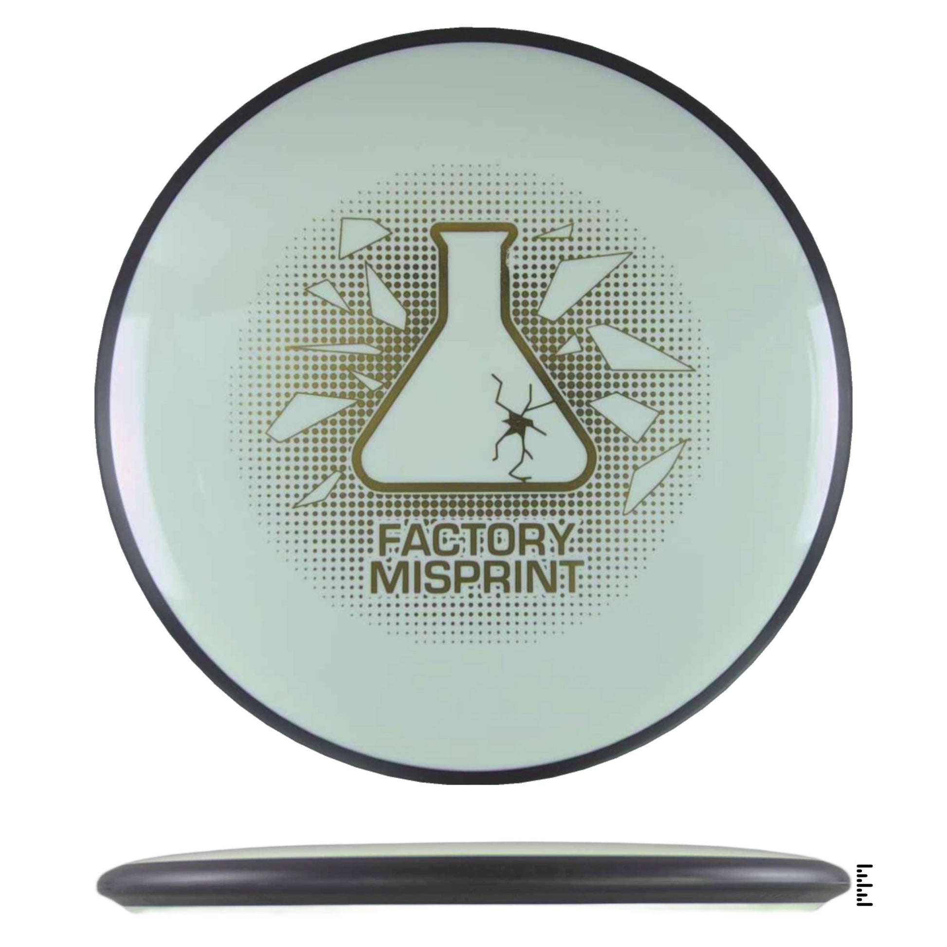 MVP Disc Sports Neutron Detour Factory Misprint - White - Powergrip USA