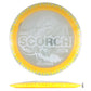 Discraft Fuzed Line Scorch - Clear / Orange - Powergrip USA