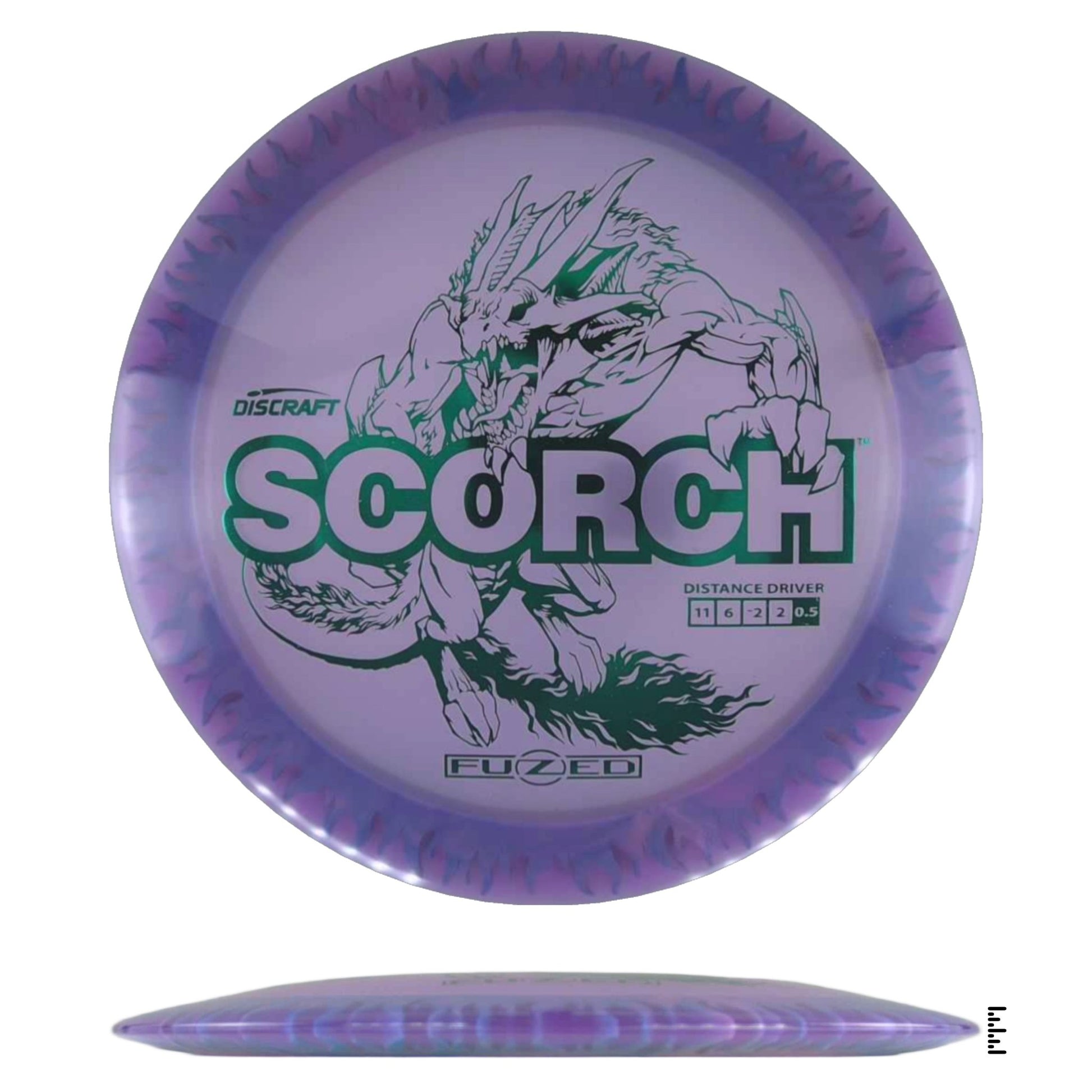 Discraft Fuzed Line Scorch - Unique - Powergrip USA