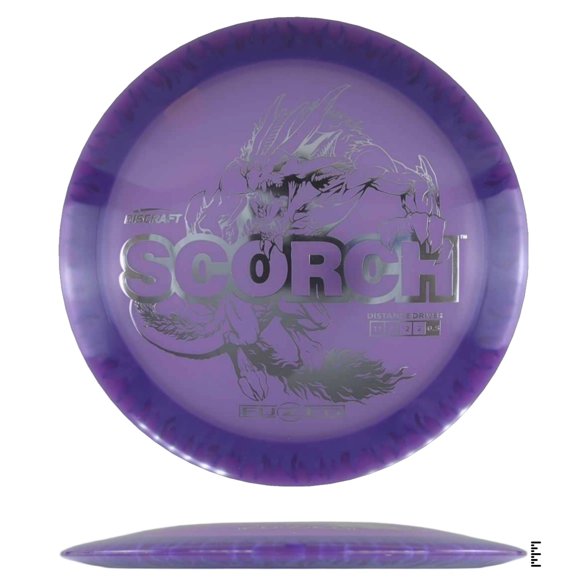 Discraft Fuzed Line Scorch - Violet / Blue - Powergrip USA