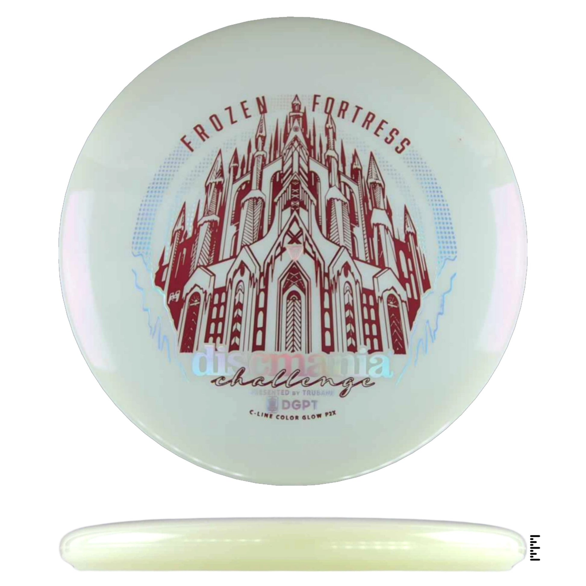 Discmania Color Glow C - line P2x - Discmania Challenge Fundraiser - Pearl - Powergrip USA