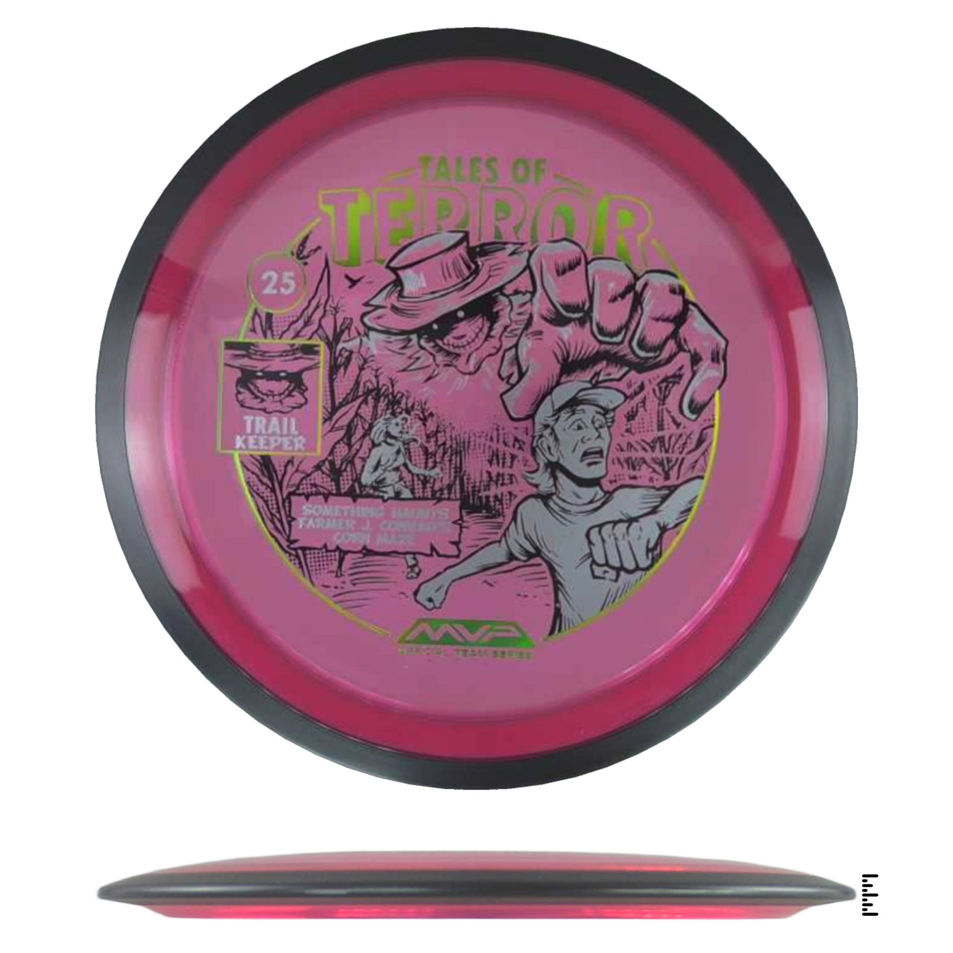 MVP Disc Sports Proton Trail - 2025 Halloween Special Edition - Magenta - Powergrip USA