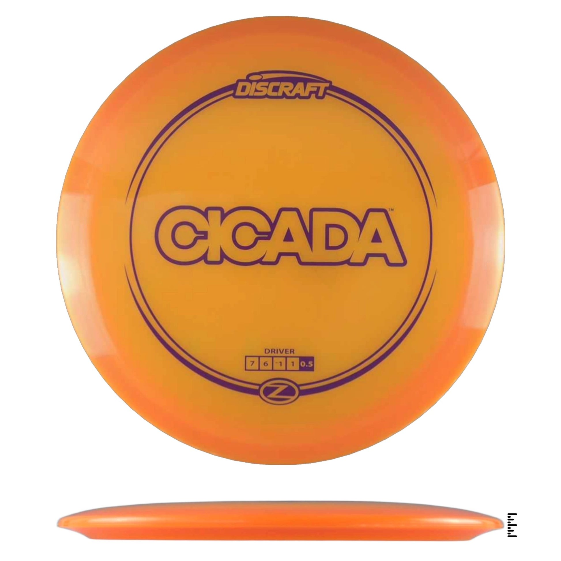 Discraft Z Line Cicada - Orange - Powergrip USA
