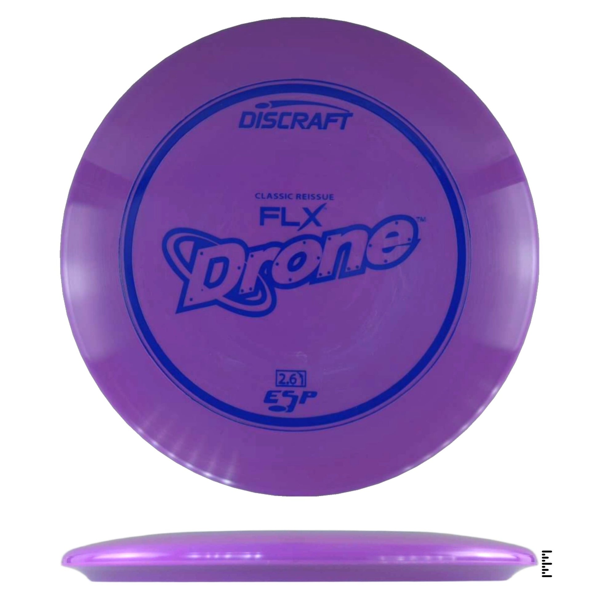 Discraft ESP FLX Drone - Classic Reissue - Violet - Powergrip USA