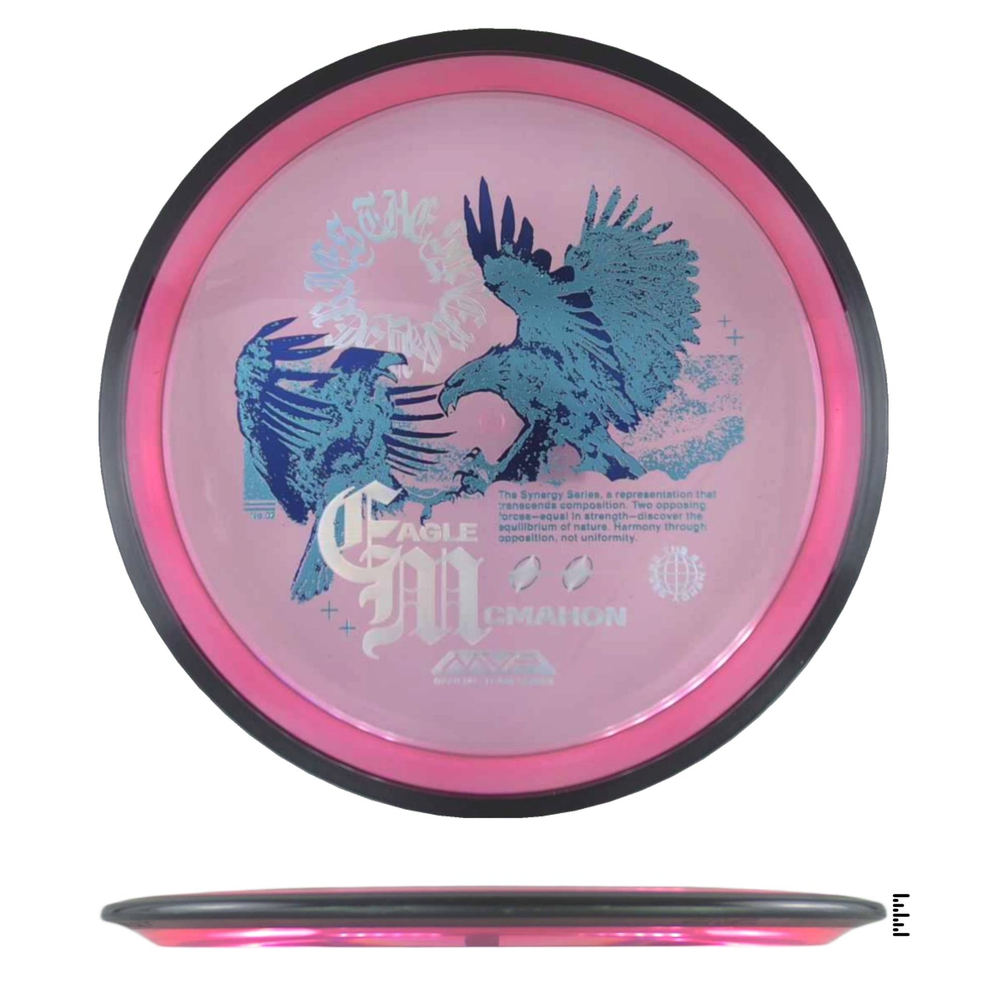 MVP Disc Sports Proton Resistor - Eagle McMahon Synergy Series - Pink - Powergrip USA