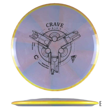 Axiom Discs Cosmic Neutron Crave - Plum / Yellow - Powergrip USA
