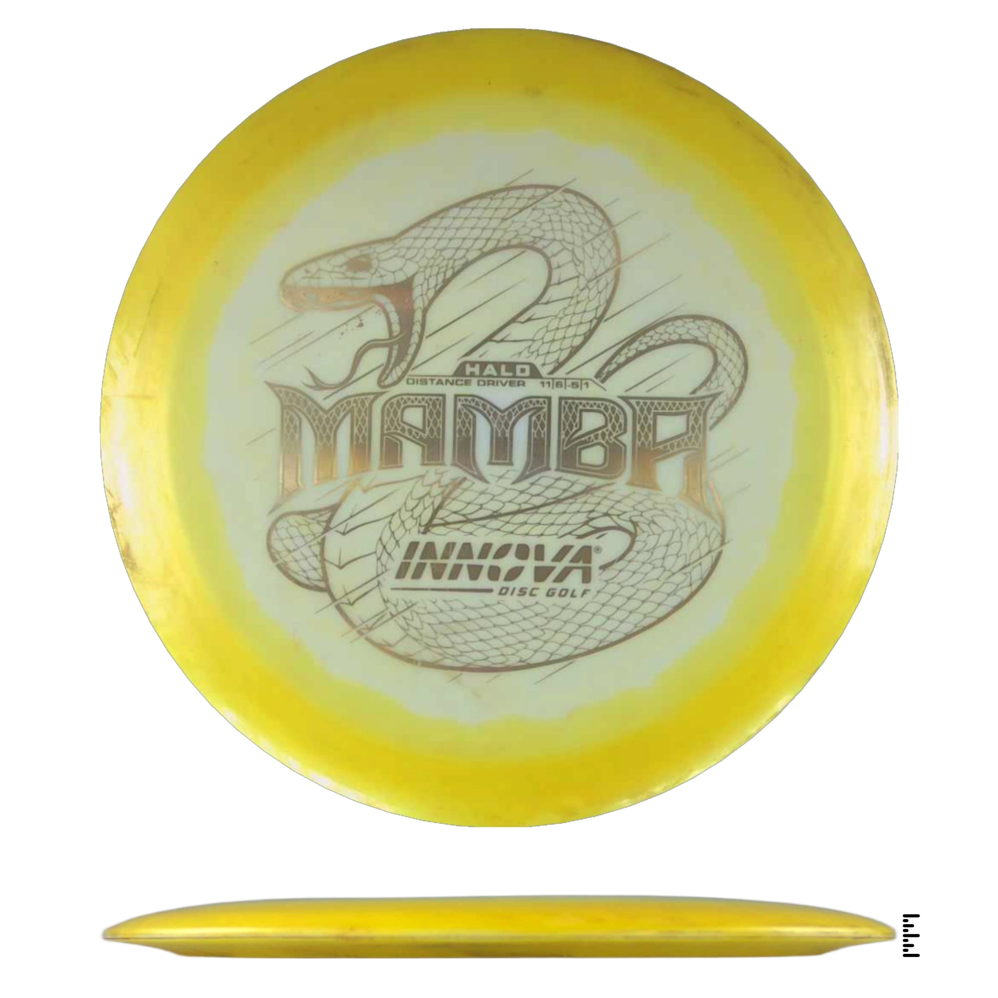 Halo Star Mamba - Used - Yellow - Powergrip USA