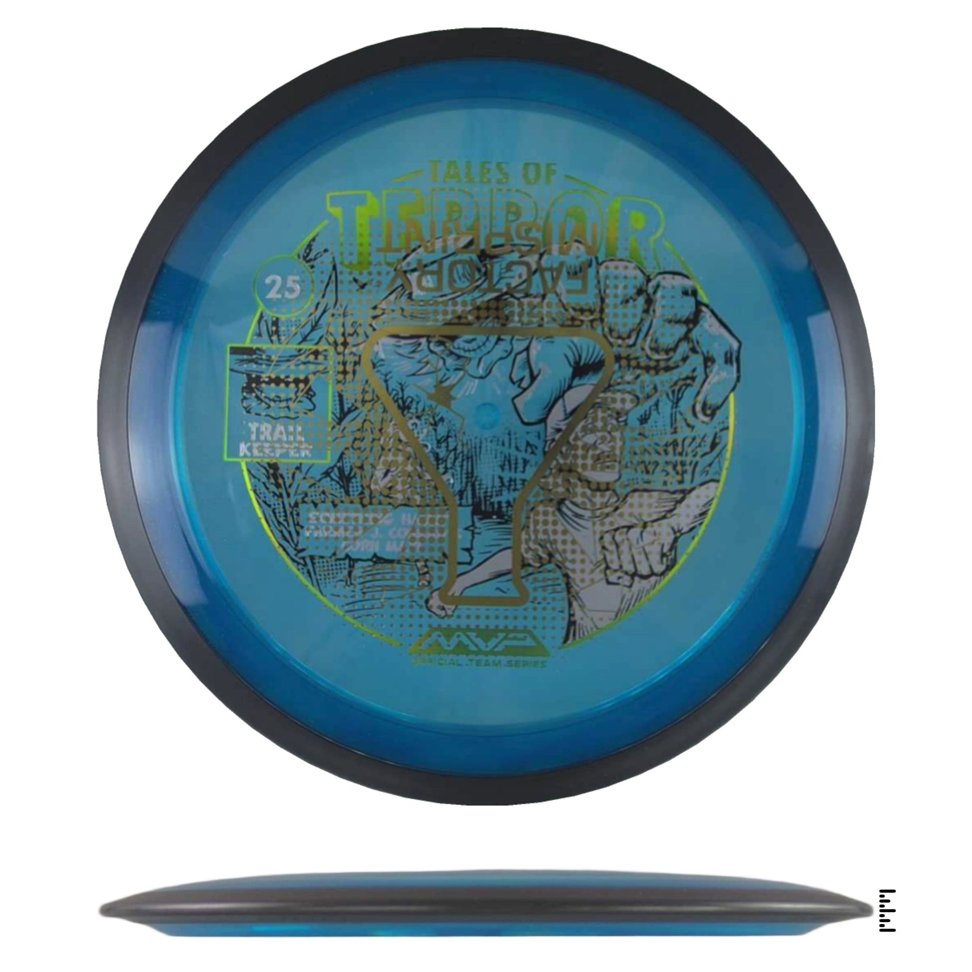 MVP Disc Sports Proton Trail Factory Misprint - Blue - Powergrip USA