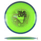 Axiom Discs Simon Line Neutron Time - Lapse Factory Misprint - Lime / Dark Cyan - Powergrip USA