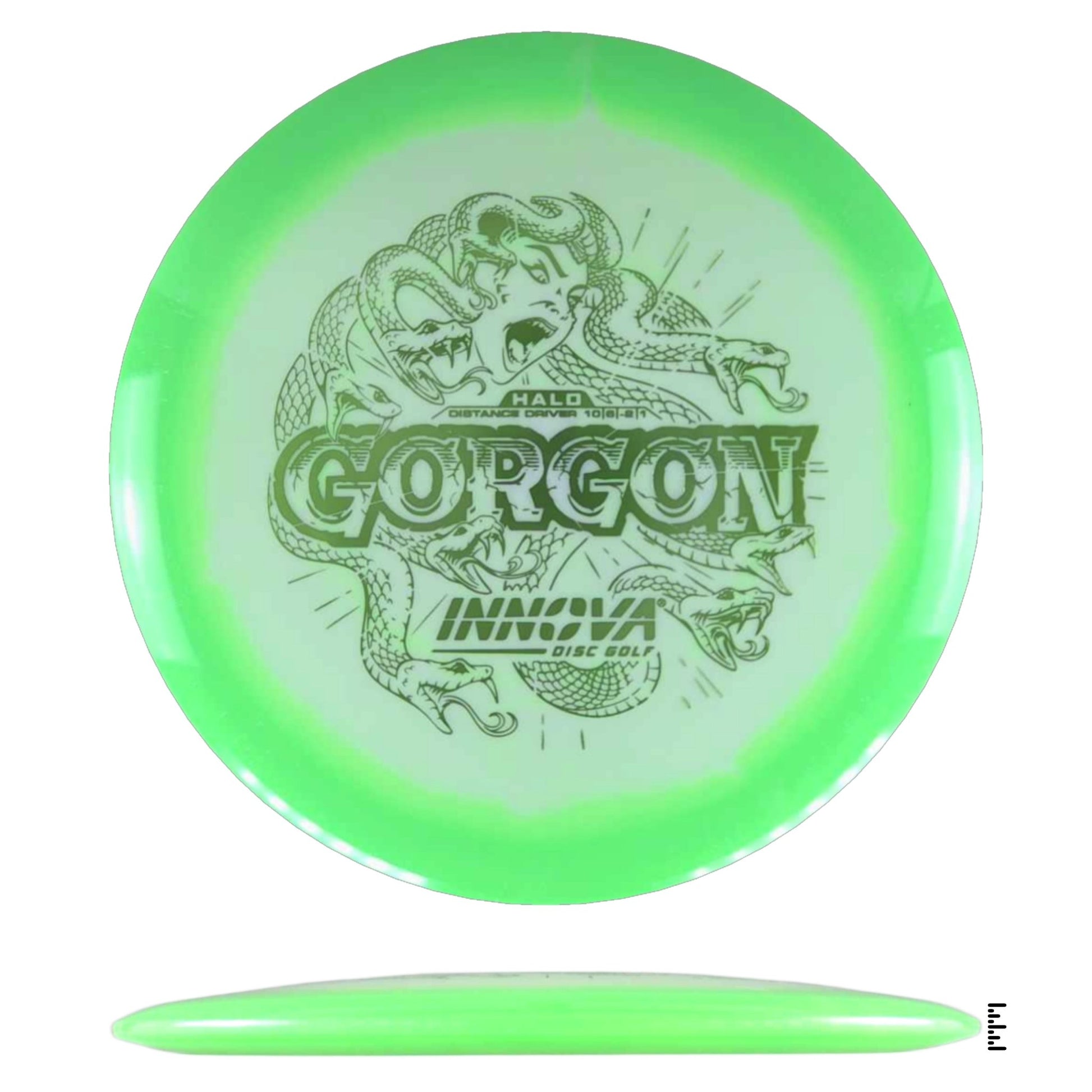 Innova Halo Star Gorgon - White / Lime - Powergrip USA