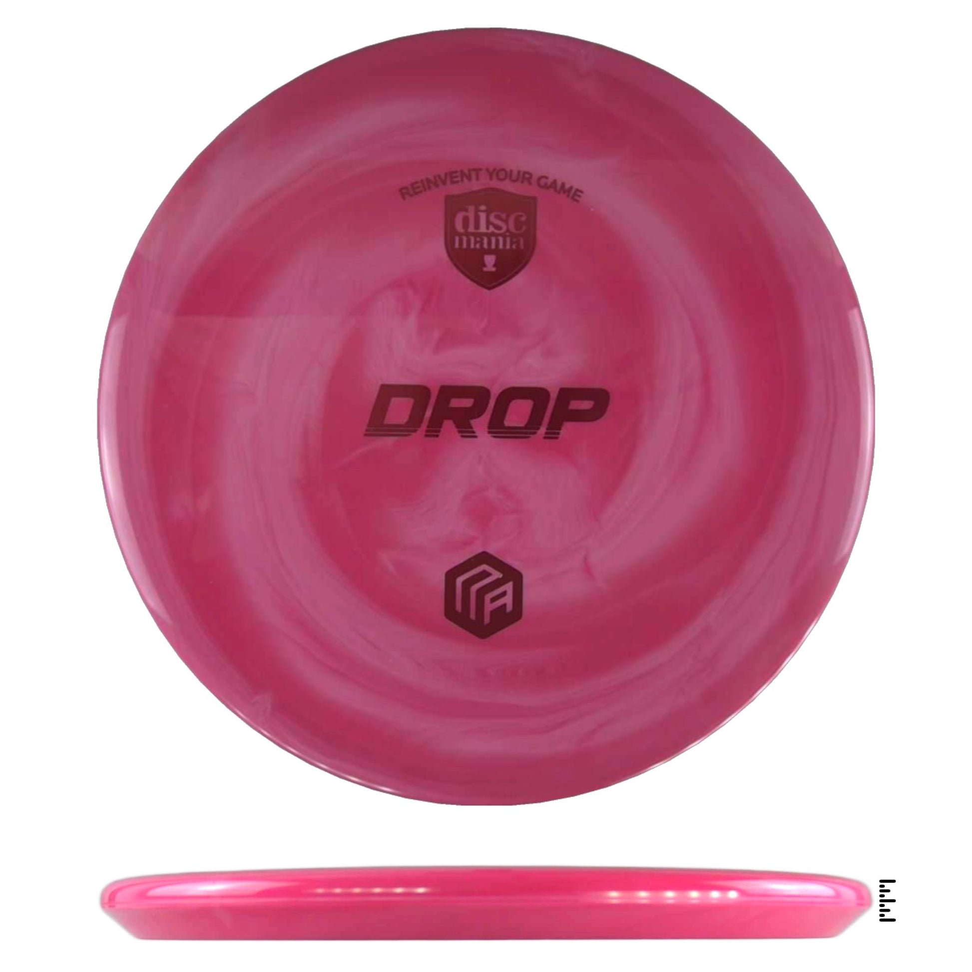 Discmania Swirl S - Line Drop Creator Series - Red - Powergrip USA