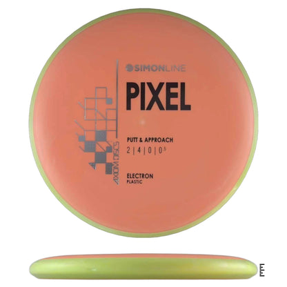 Axiom Discs Simon Line Electron Pixel - Orange / Fluorescent Yellow - Powergrip USA