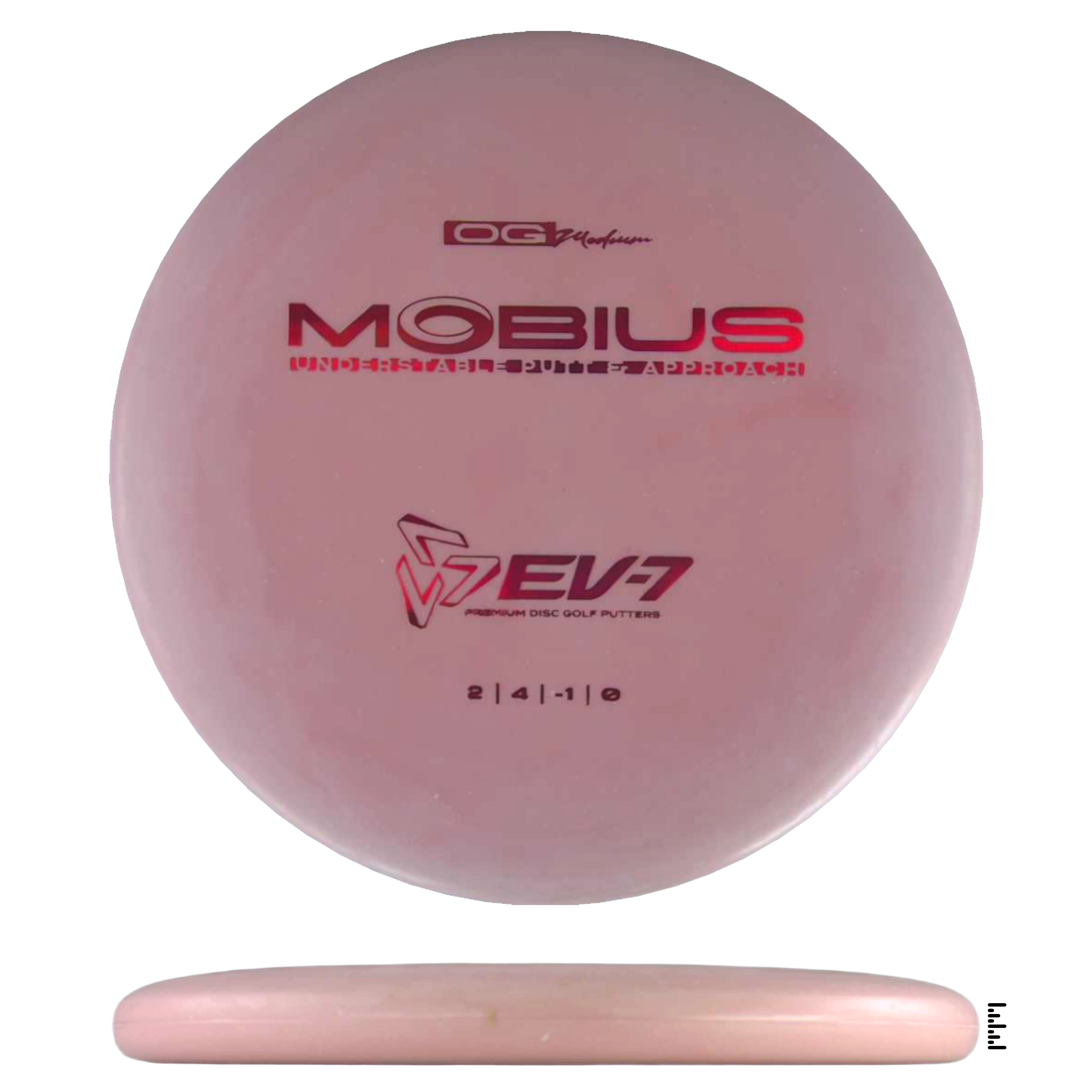 EV-7 Disc Golf OG Medium Mobius Putter