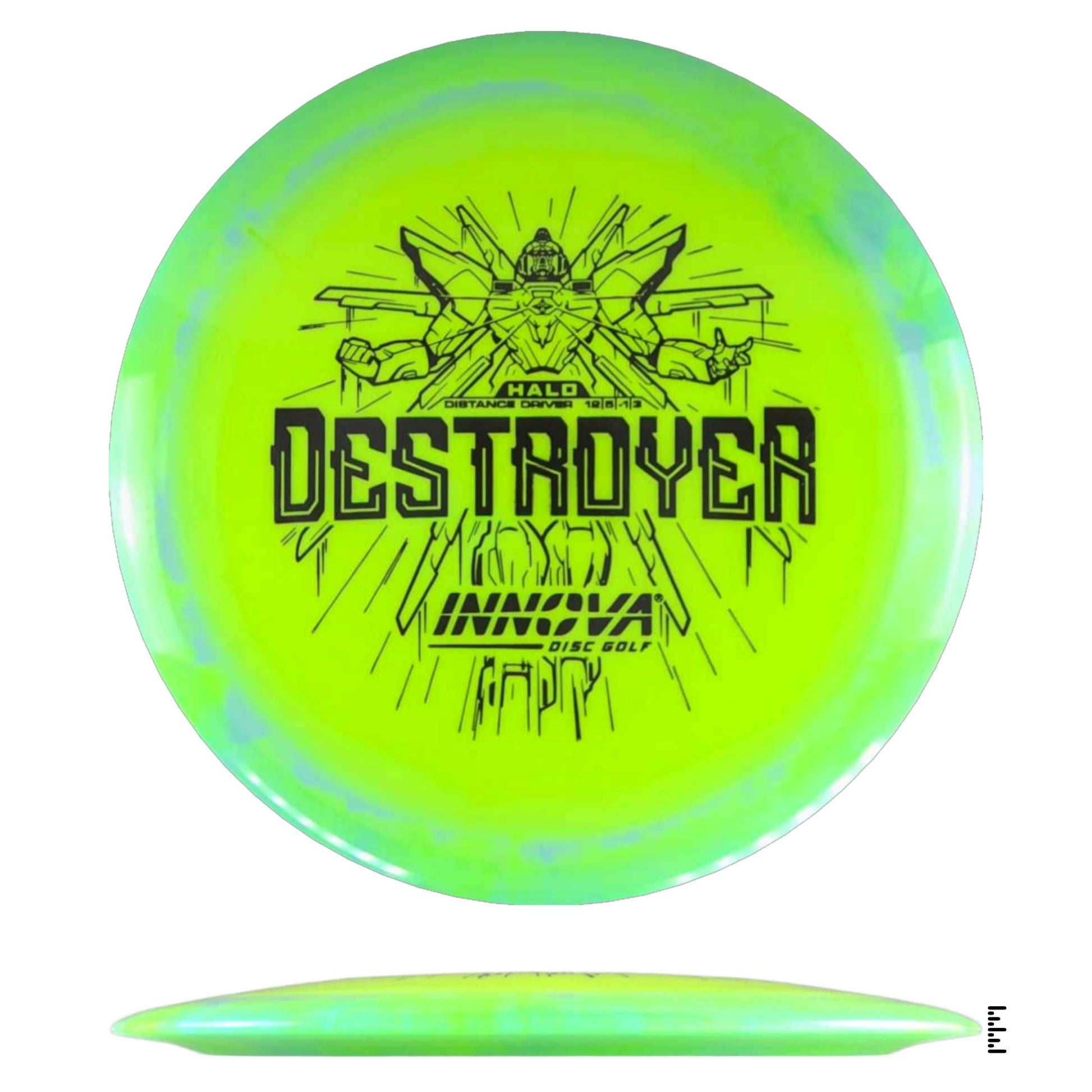 Innova Halo Star Destroyer - Yellow / Light Green - Powergrip USA