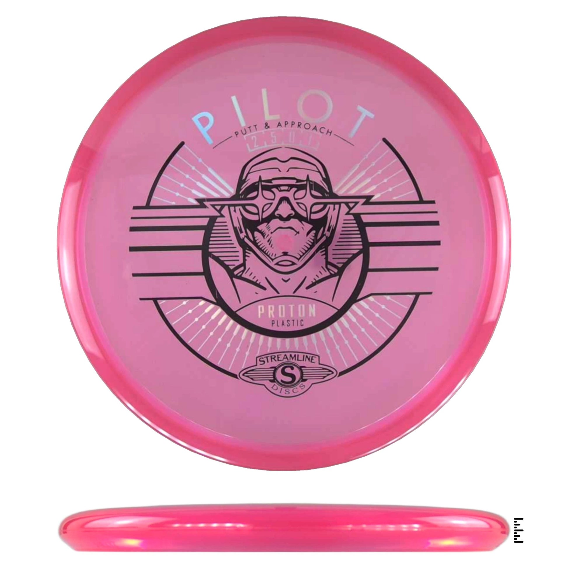 Streamline Discs Proton Pilot - Pink - Powergrip USA