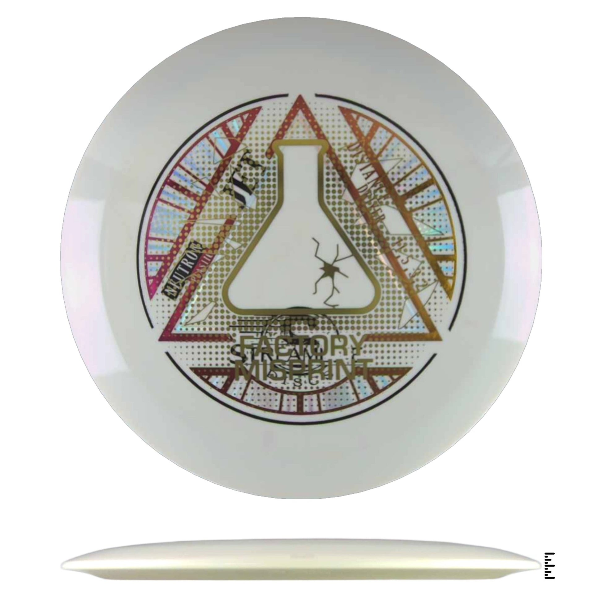 Streamline Discs Neutron Jet Factory Misprint - White - Powergrip USA