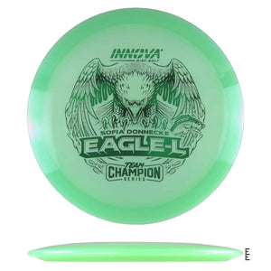 Innova Proto Glow Champion Eagle - L 2025 Sofia Donnecke Tour Series - Turquoise - Powergrip USA