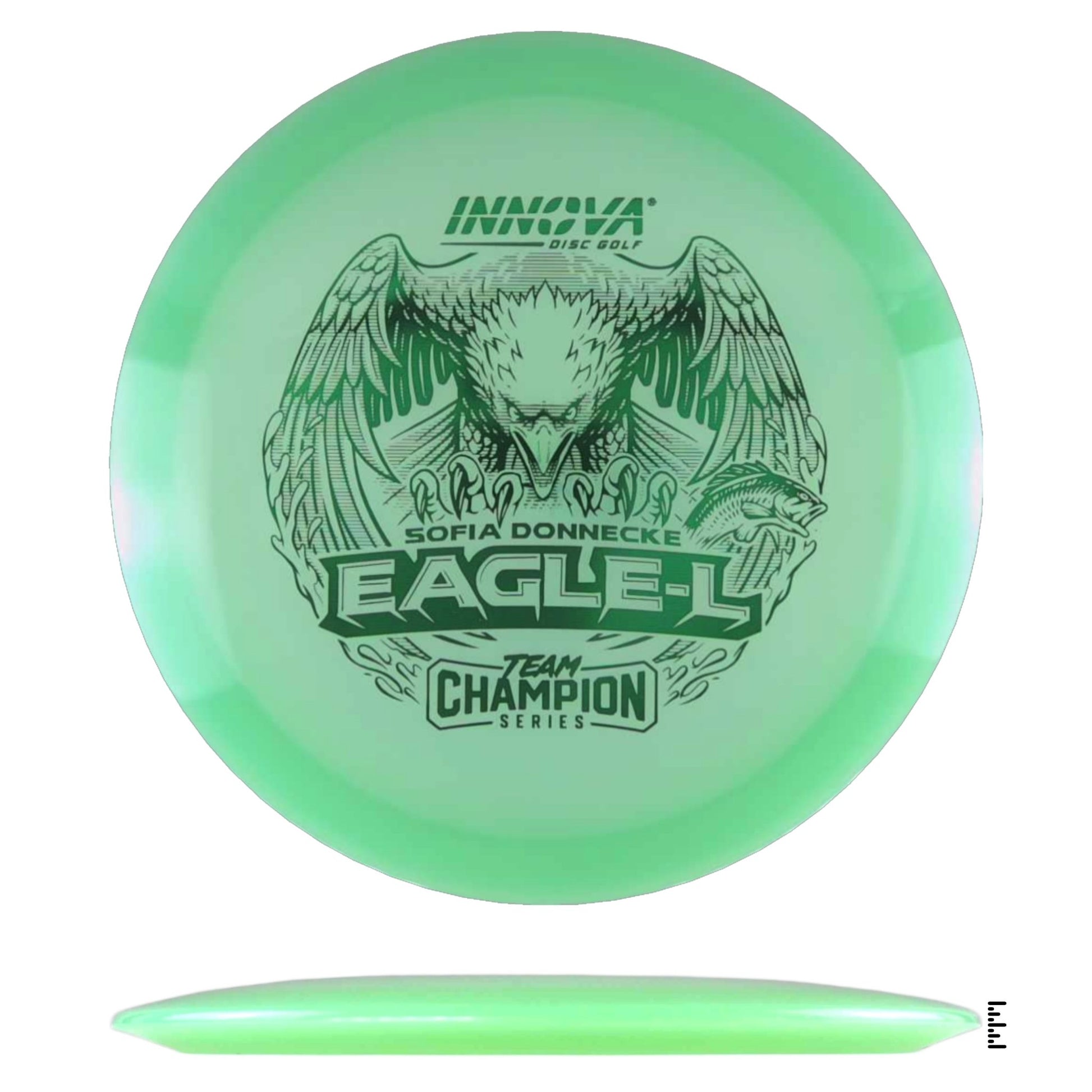 Innova Proto Glow Champion Eagle - L 2025 Sofia Donnecke Tour Series - Turquoise - Powergrip USA