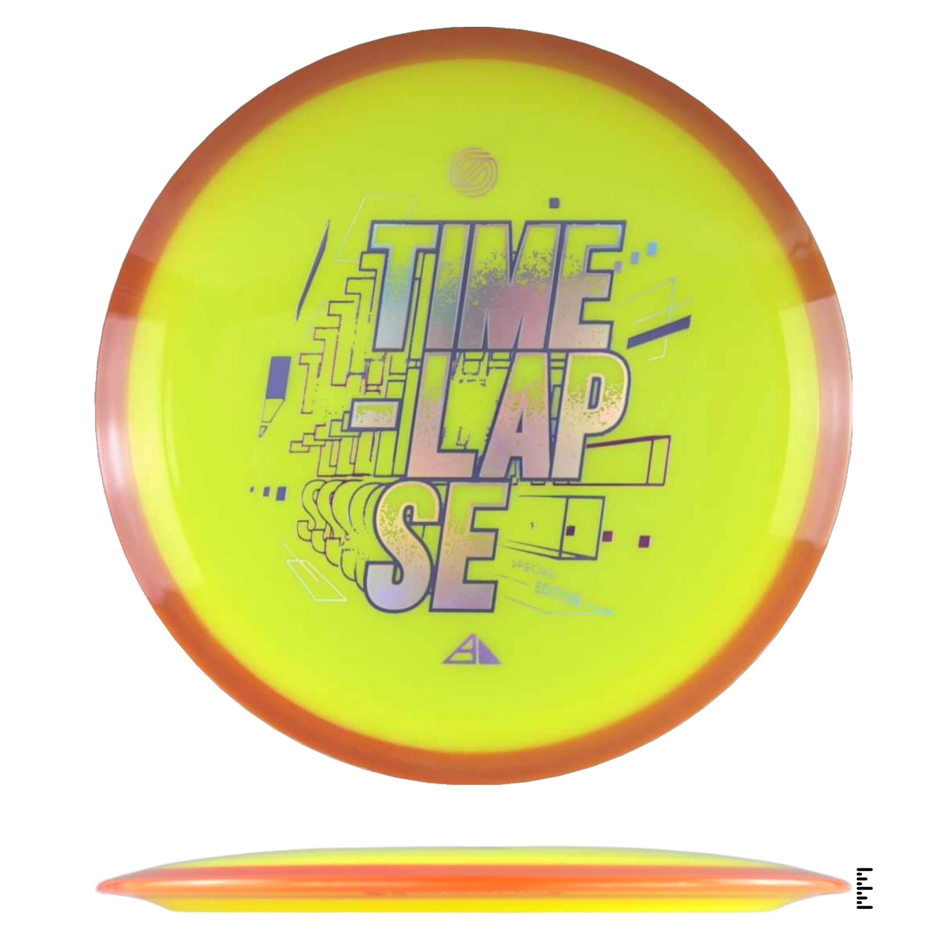 Axiom Discs Simon Line Neutron Time - Lapse Special Edition - Yellow / Orange - Powergrip USA