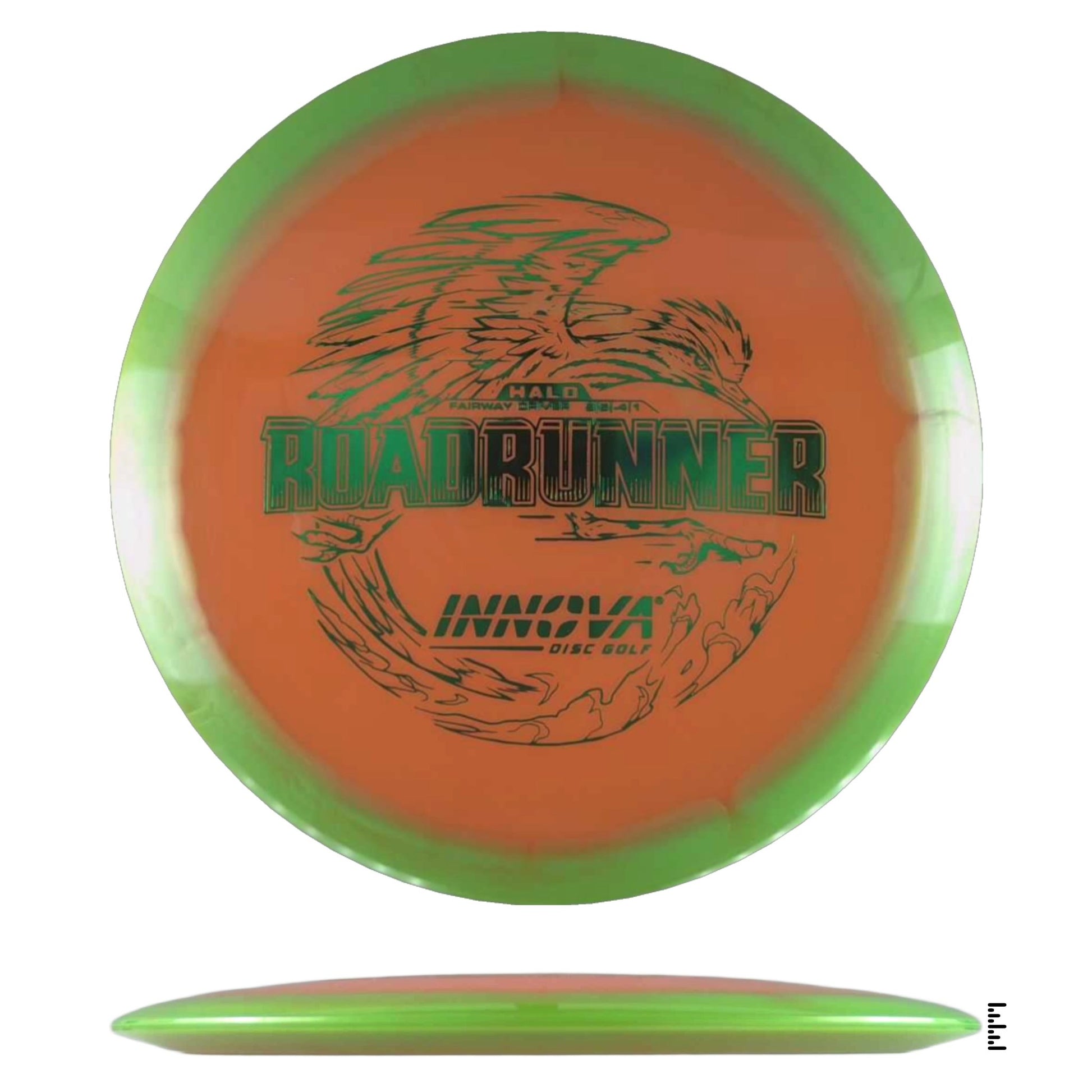 Innova Halo Star Roadrunner - Orange / Light Green - Powergrip USA
