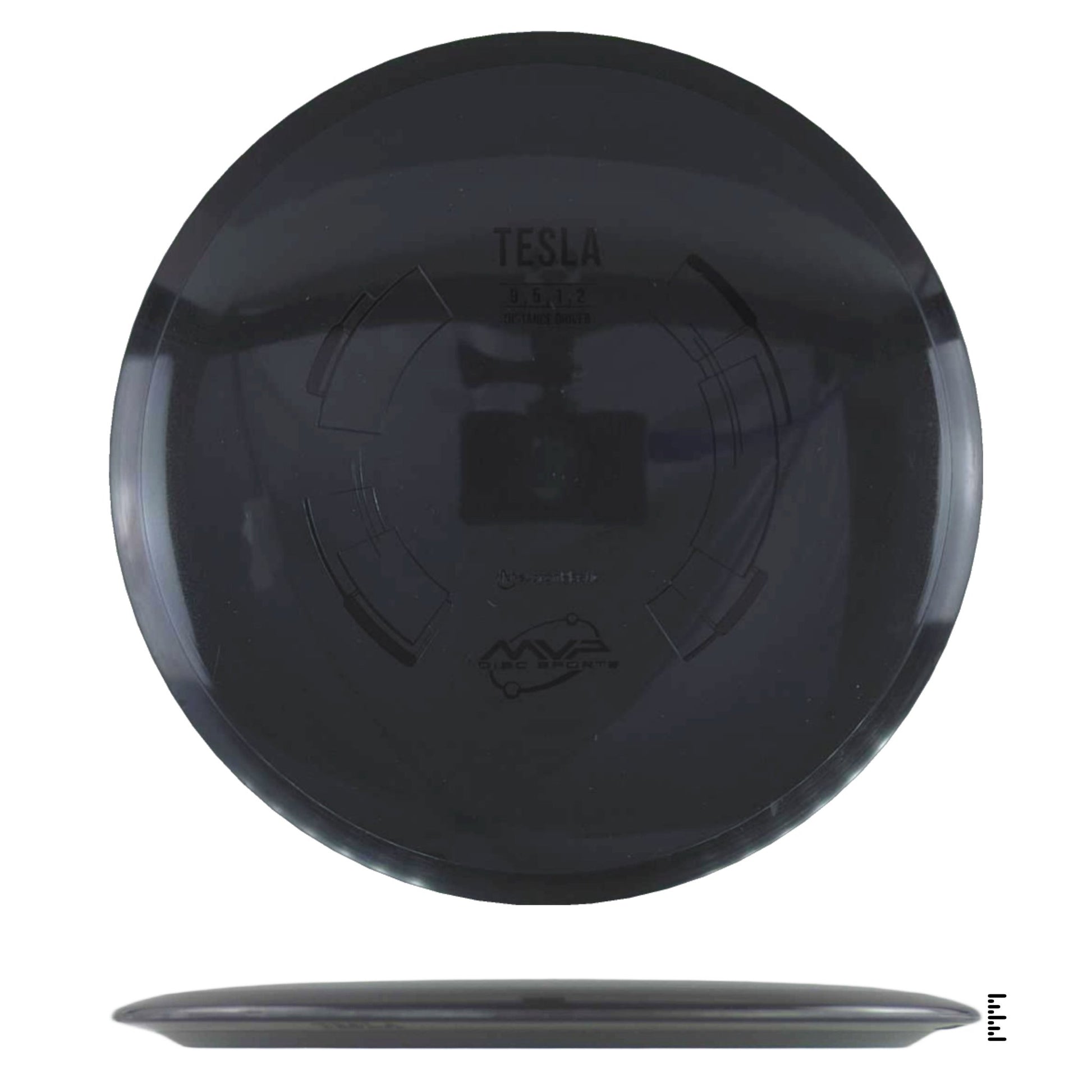 MVP Disc Sports Neutron Tesla - Black - Powergrip USA
