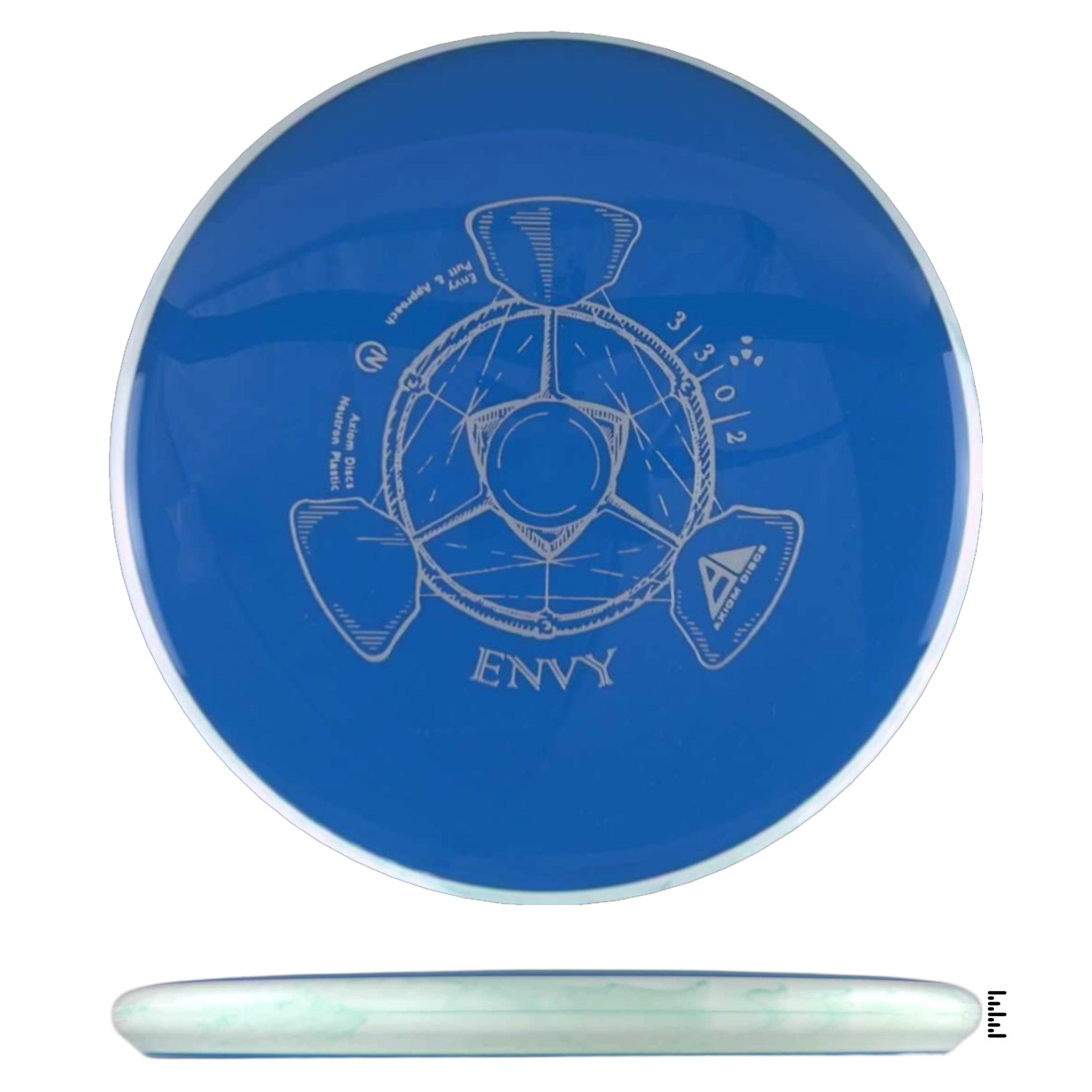 Axiom Discs Neutron Envy - Blue / White - Powergrip USA