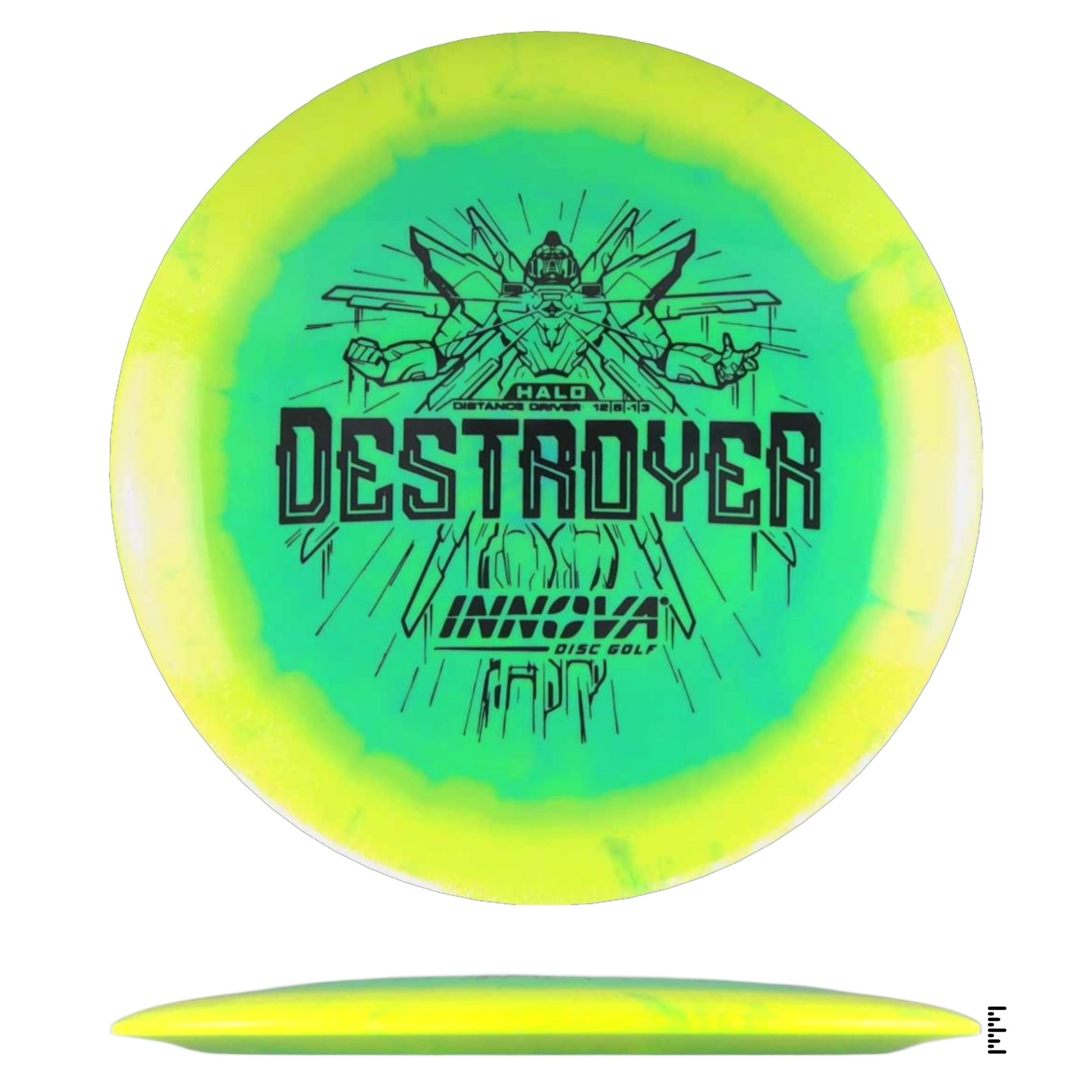 Innova Halo Destroyer - Teal / Yellow - Powergrip USA