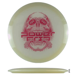 Climo Disc Golf 5x Glow Streak - Skull Stamp - Glow - Powergrip USA