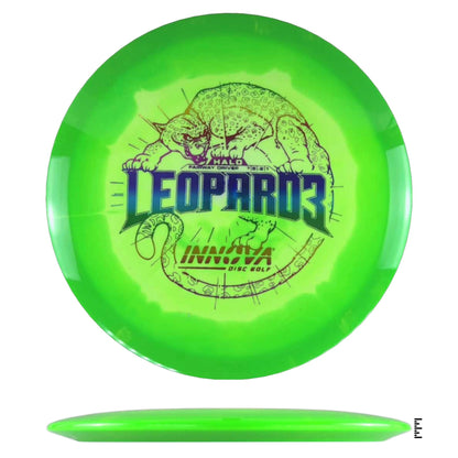 Innova Halo Star Leopard3 - Yellow / Green - Powergrip USA