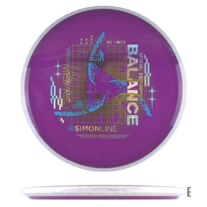 Axiom Discs Neutron Balance Factory Misprint - Violet / White - Powergrip USA