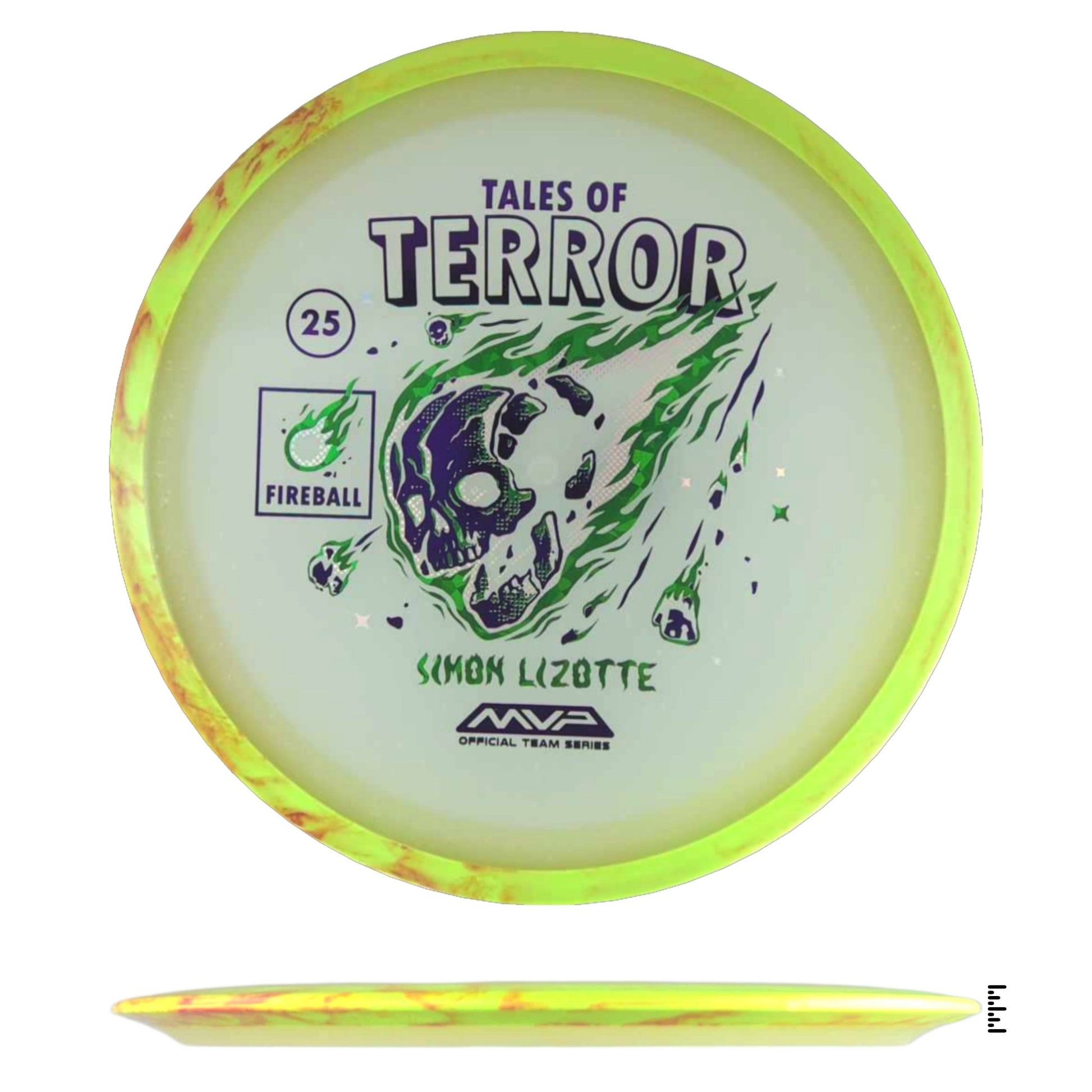 Axiom Discs Particle Eclipse Fireball - 2025 Halloween Special Edition - Unique - Powergrip USA