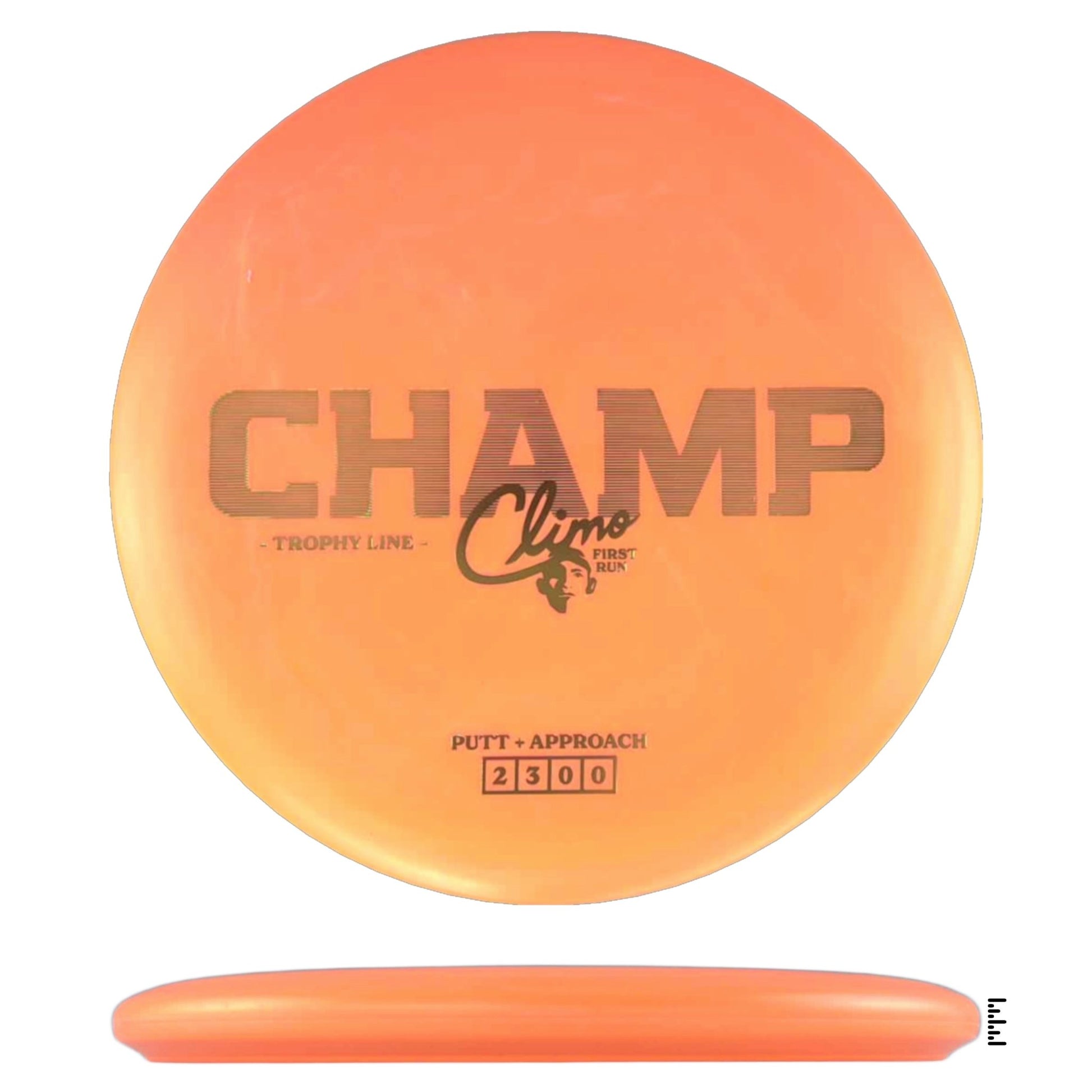 Trophy Line Champ First Run - Orange - Powergrip USA